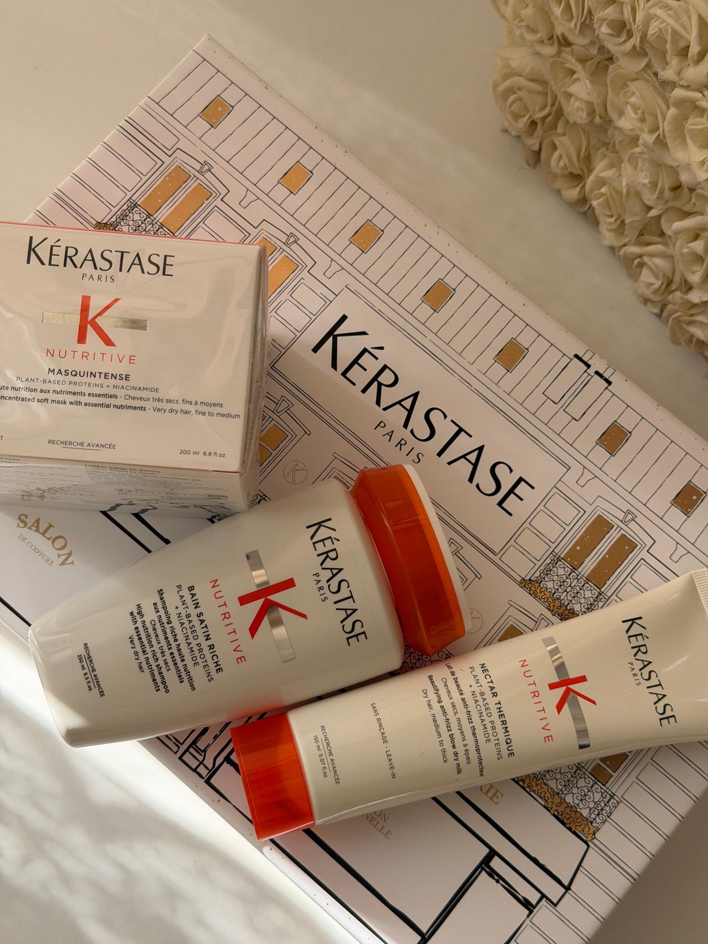 KÉRASTASE Nutritive
Fine To Medium Dry Hair Care Gift Set