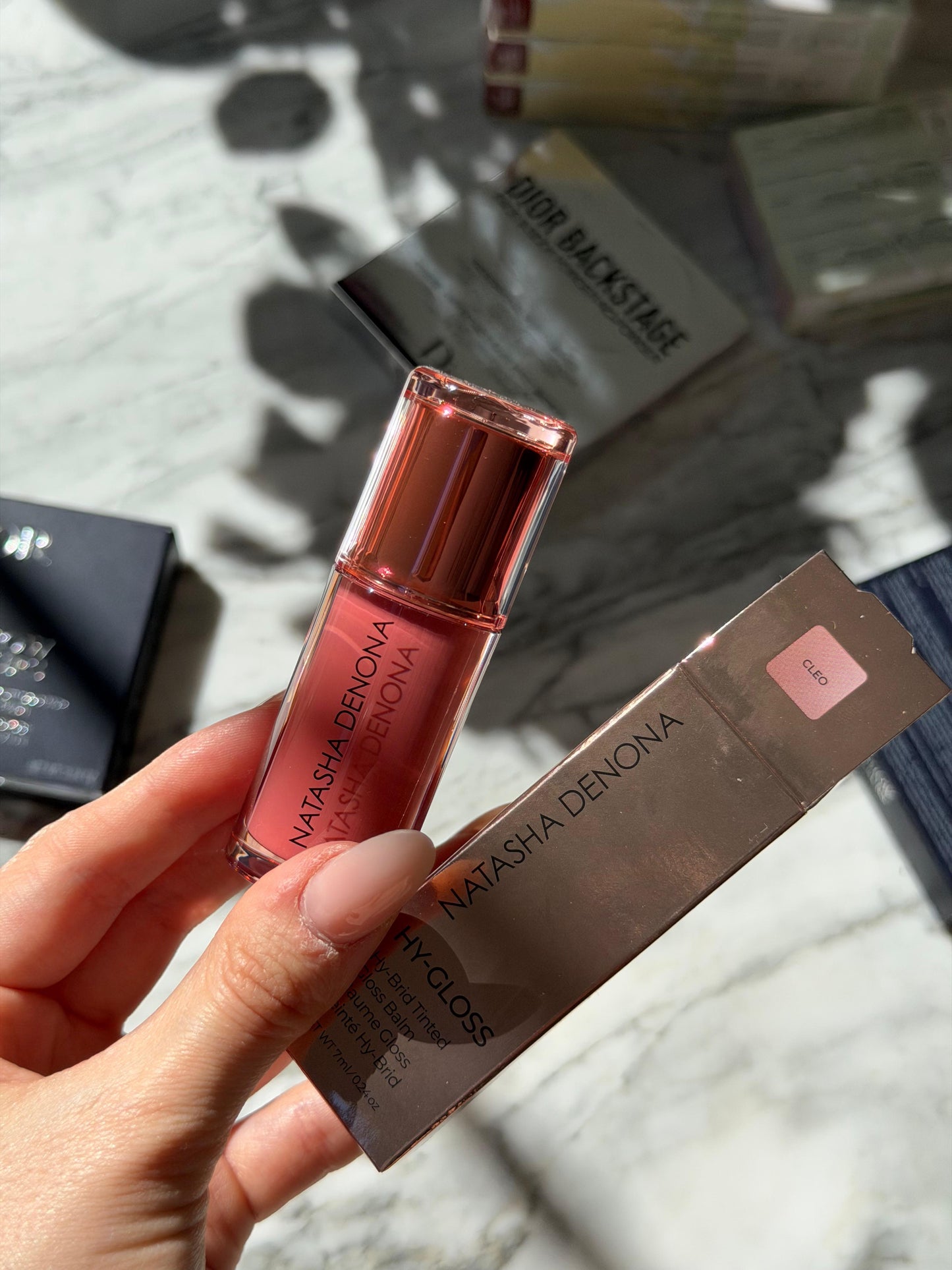 NATASHA DENONA Hy-Gloss
Hy-Brid Tinted Gloss Balm - Cleo