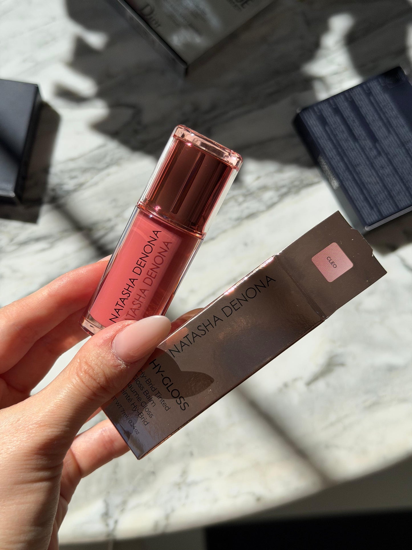 NATASHA DENONA Hy-Gloss
Hy-Brid Tinted Gloss Balm - Cleo