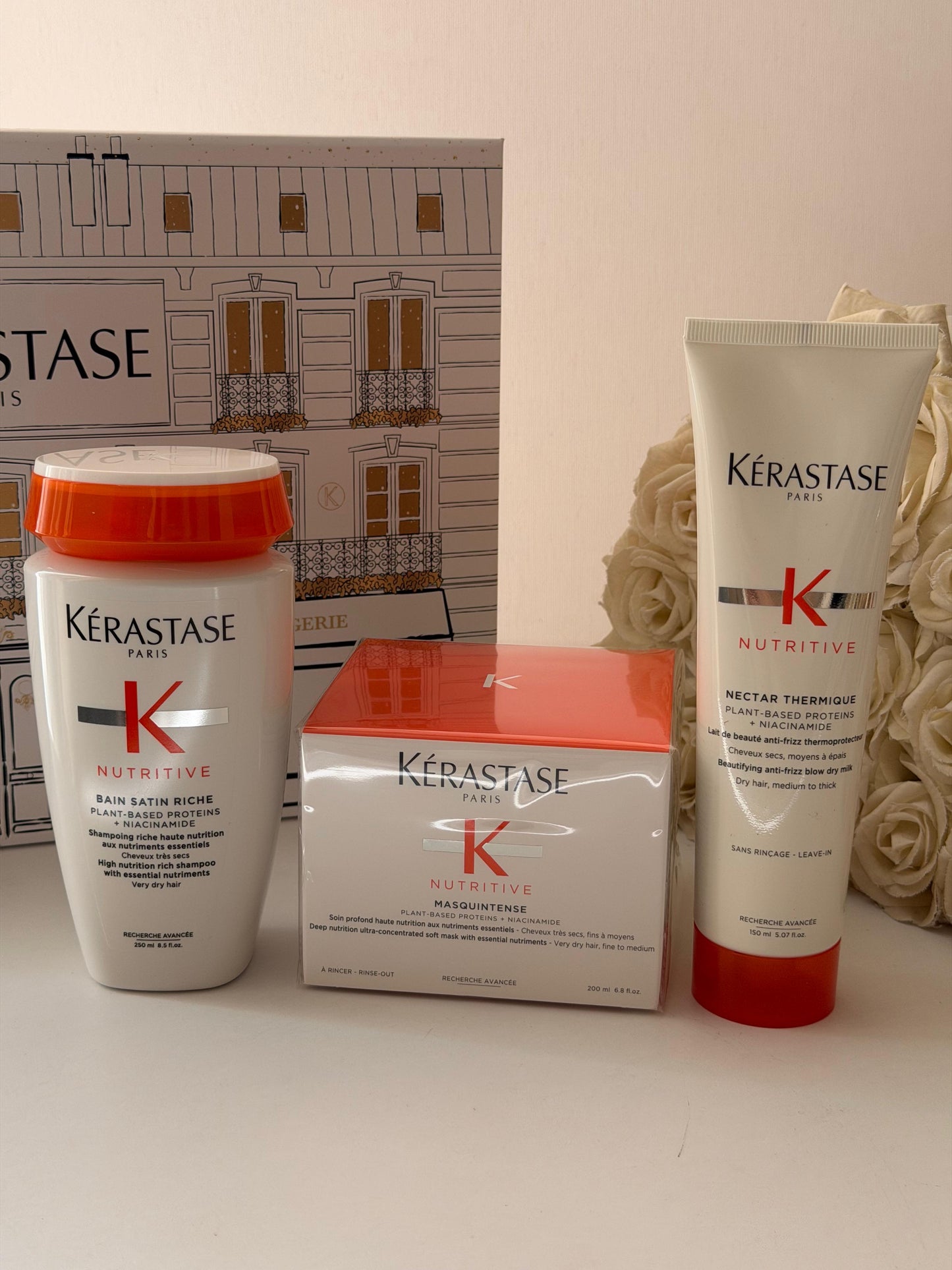 KÉRASTASE Nutritive
Fine To Medium Dry Hair Care Gift Set