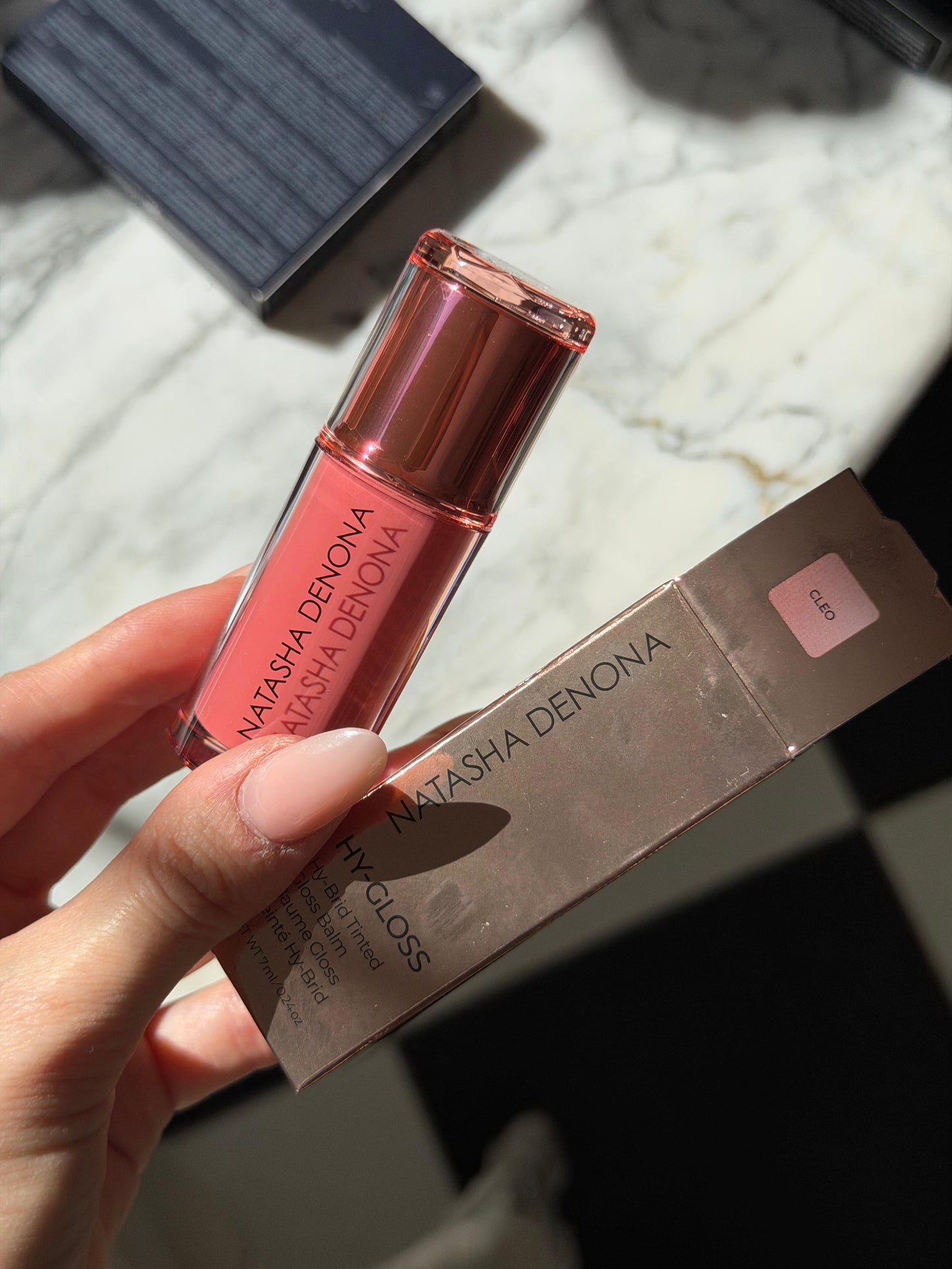 NATASHA DENONA Hy-Gloss
Hy-Brid Tinted Gloss Balm - Cleo