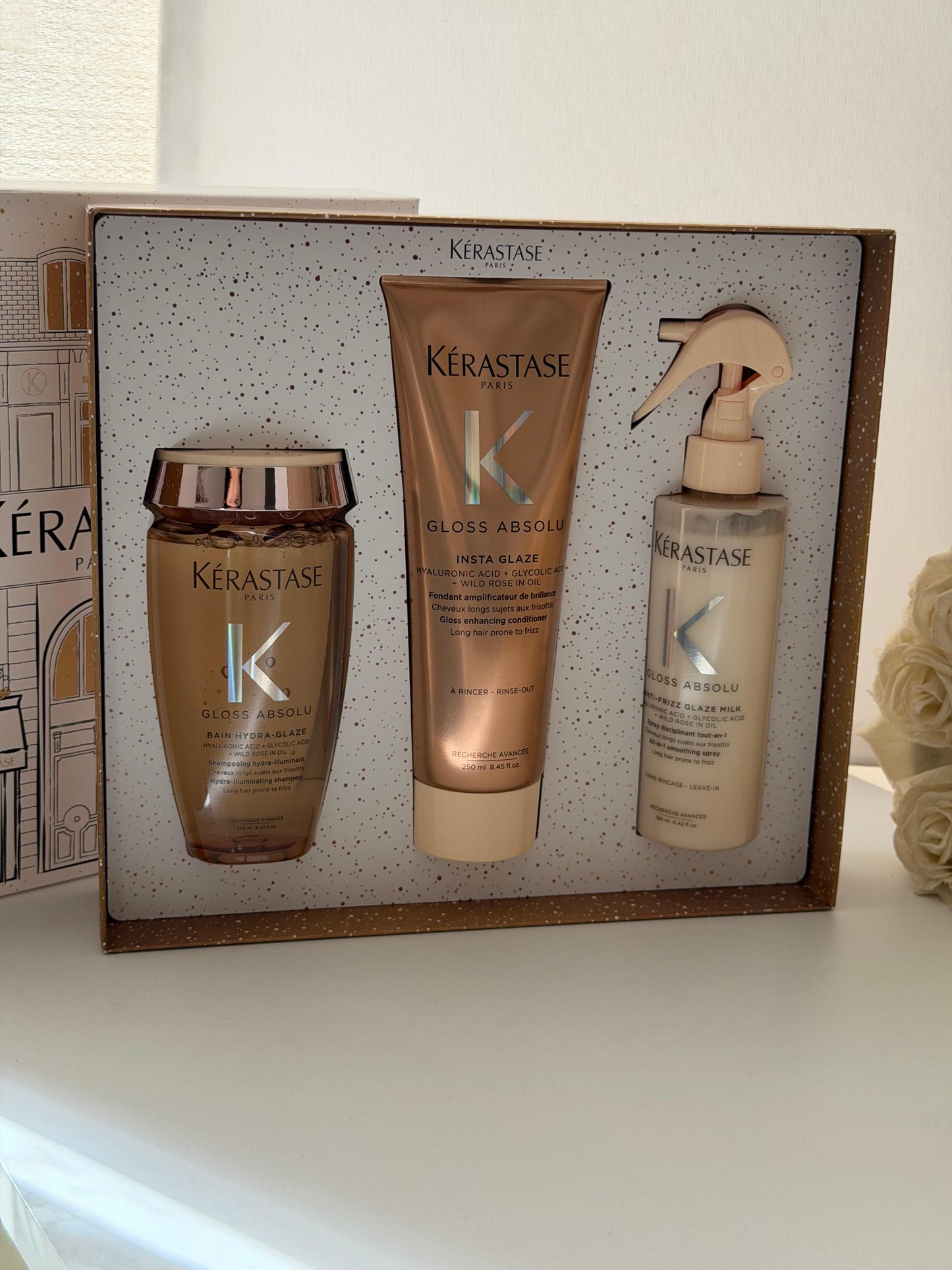 KÉRASTASE
Gloss Abdolu Gift Set For Long Hair Prone to Frizz