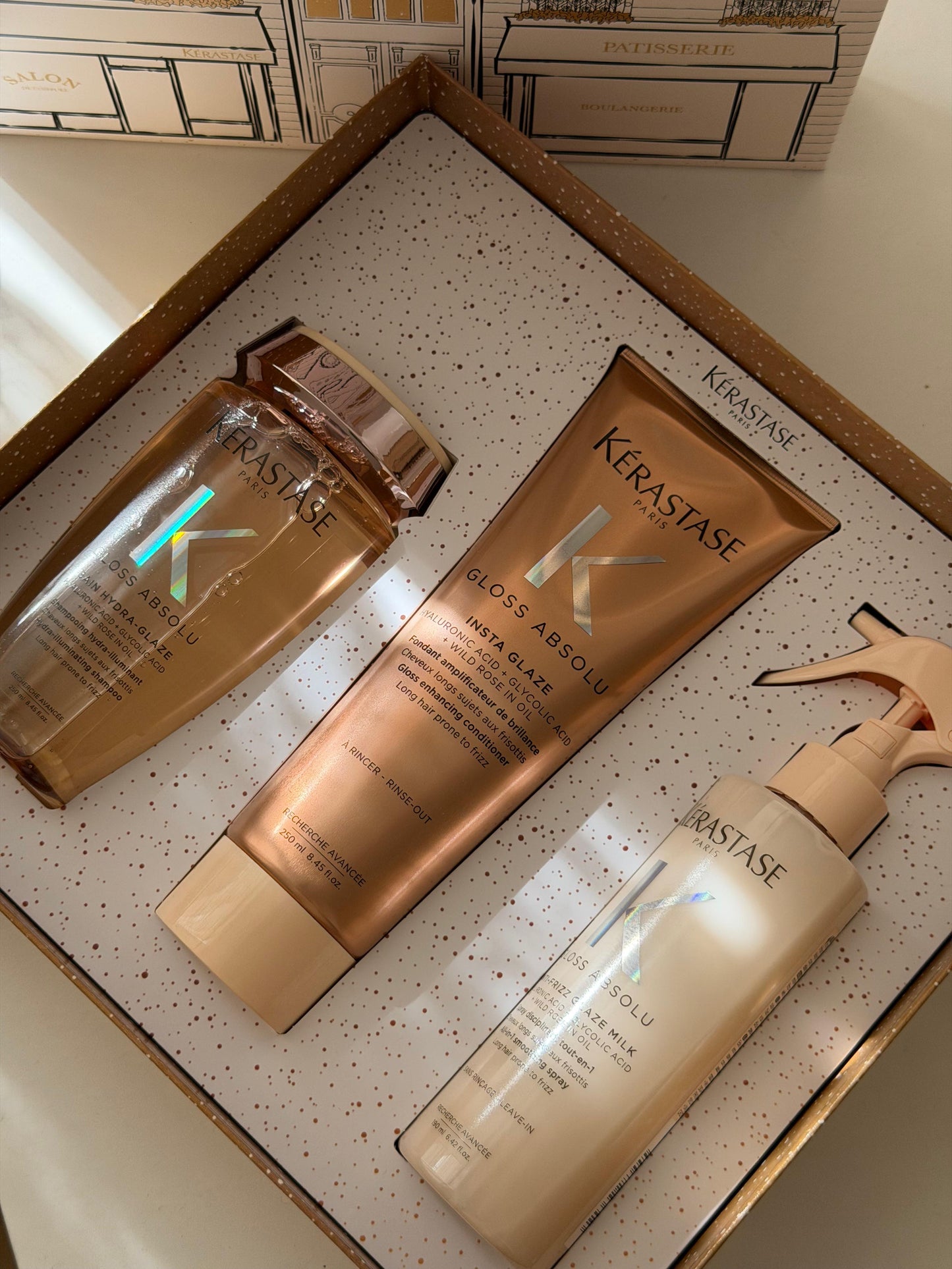 KÉRASTASE
Gloss Abdolu Gift Set For Long Hair Prone to Frizz