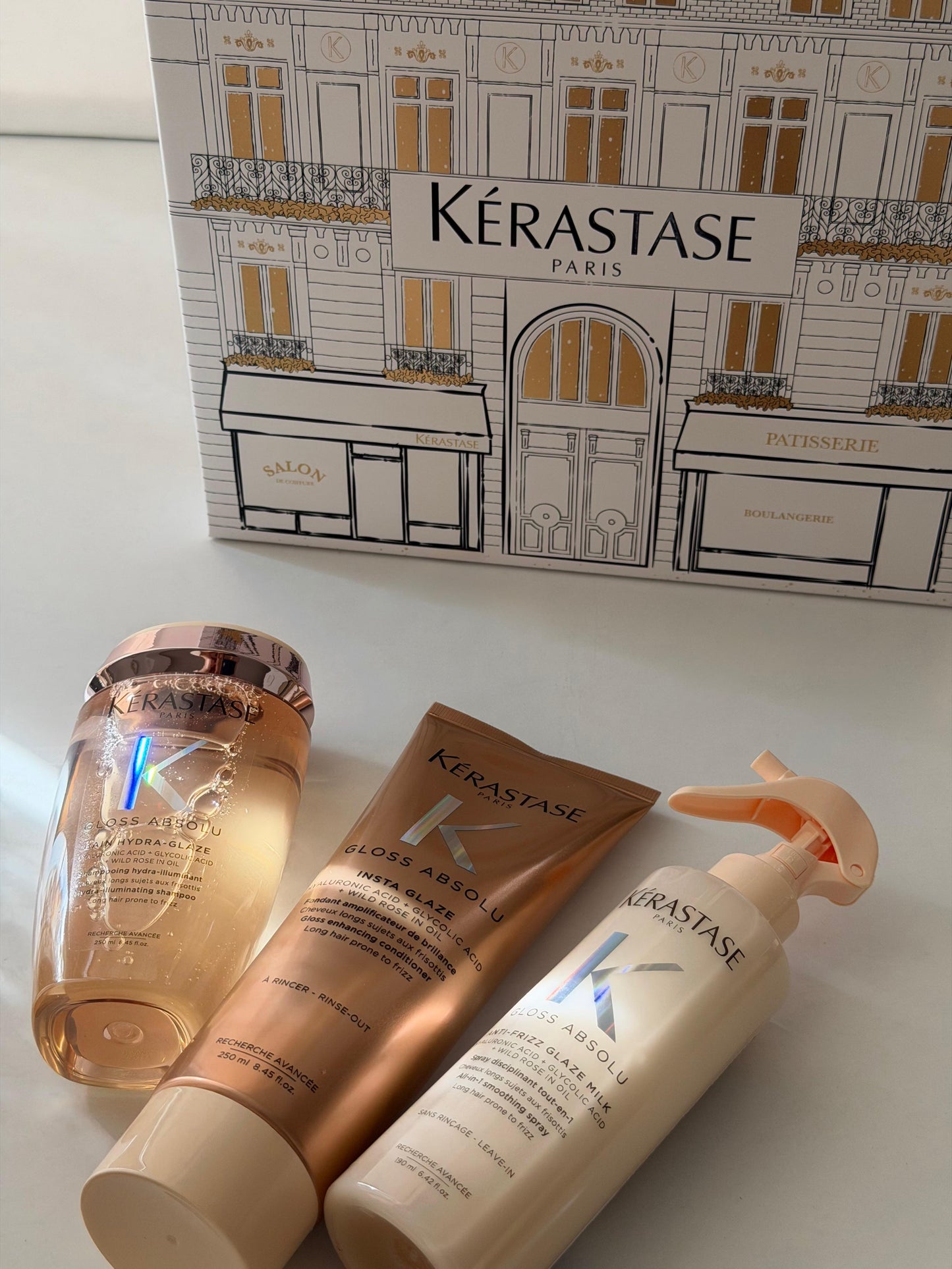 KÉRASTASE
Gloss Abdolu Gift Set For Long Hair Prone to Frizz