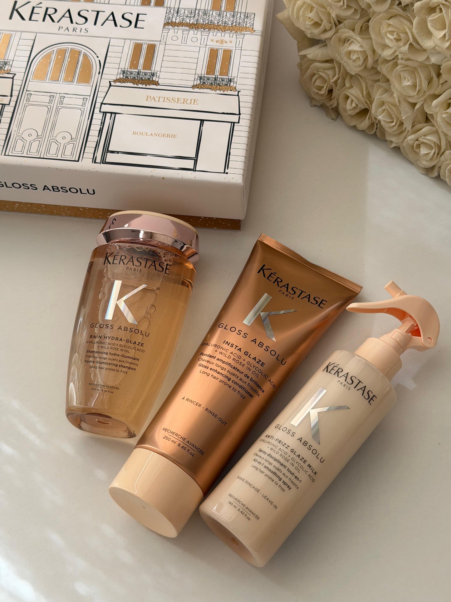 KÉRASTASE
Gloss Abdolu Gift Set For Long Hair Prone to Frizz