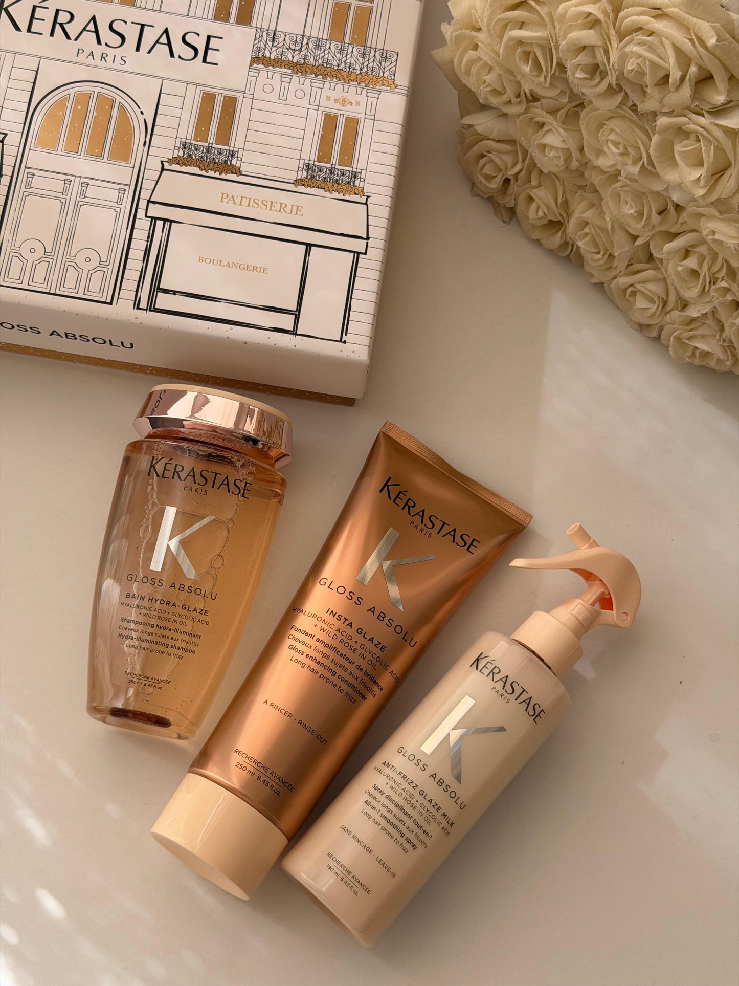KÉRASTASE
Gloss Abdolu Gift Set For Long Hair Prone to Frizz
