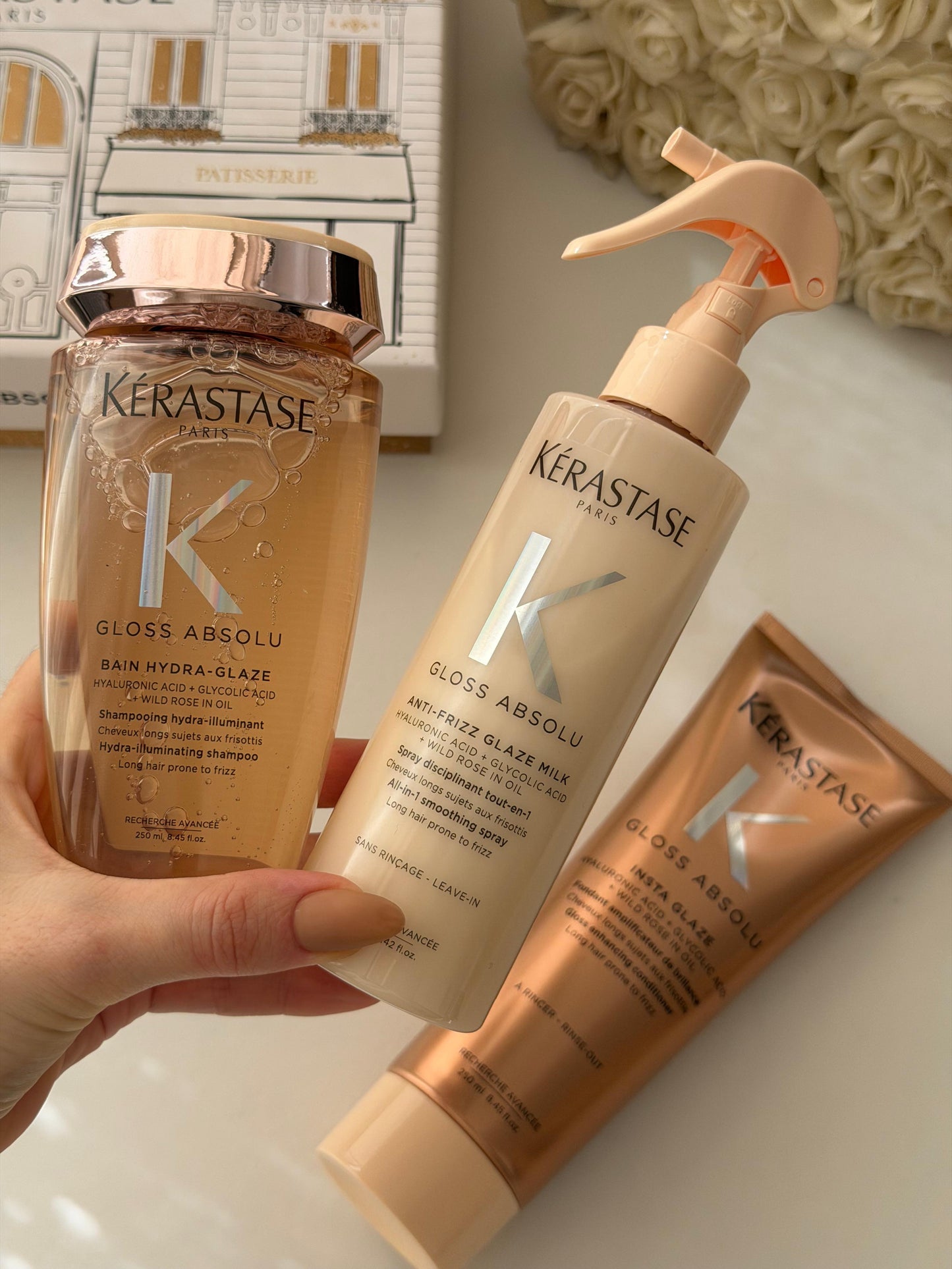 KÉRASTASE
Gloss Abdolu Gift Set For Long Hair Prone to Frizz