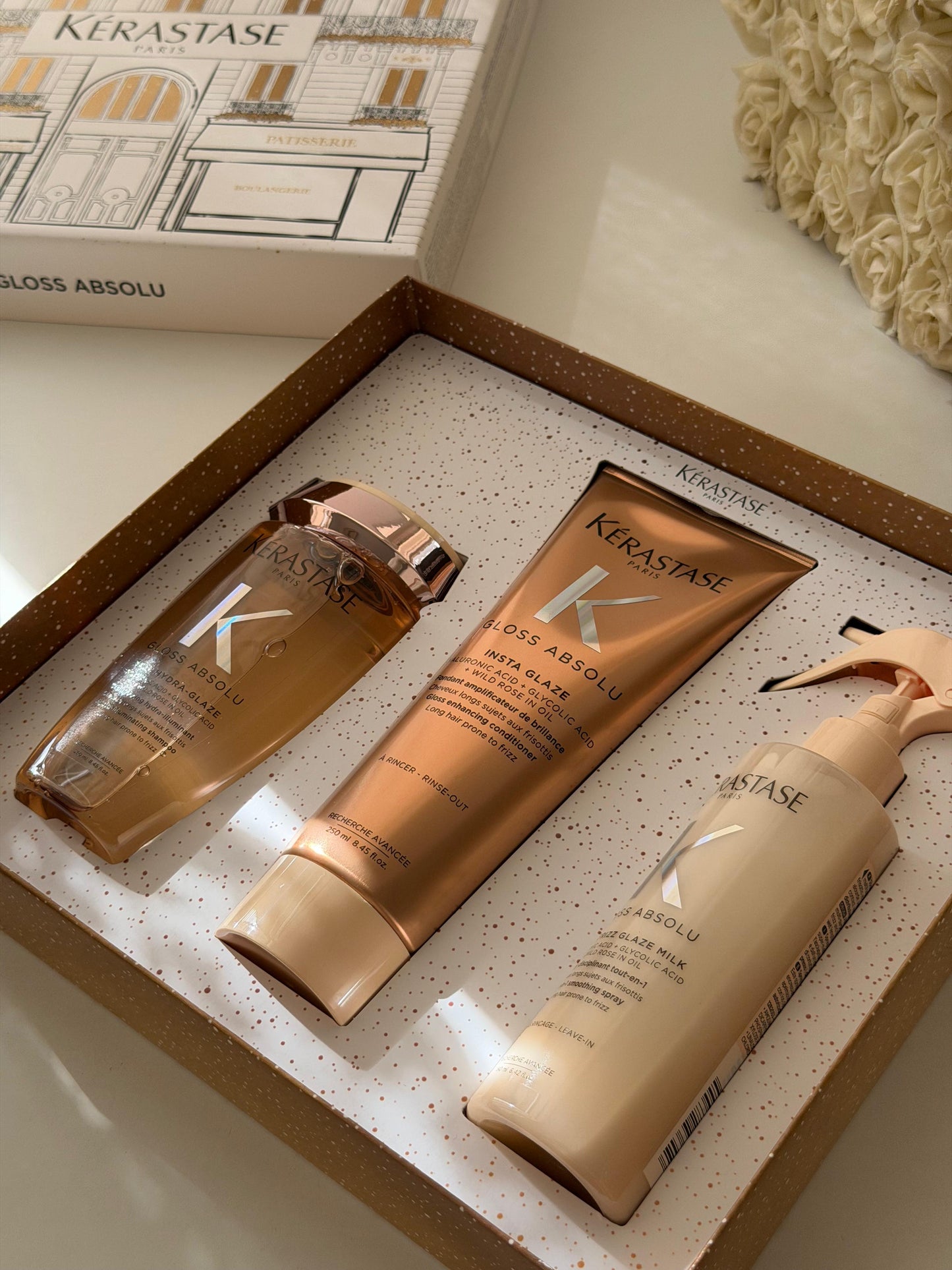 KÉRASTASE
Gloss Abdolu Gift Set For Long Hair Prone to Frizz