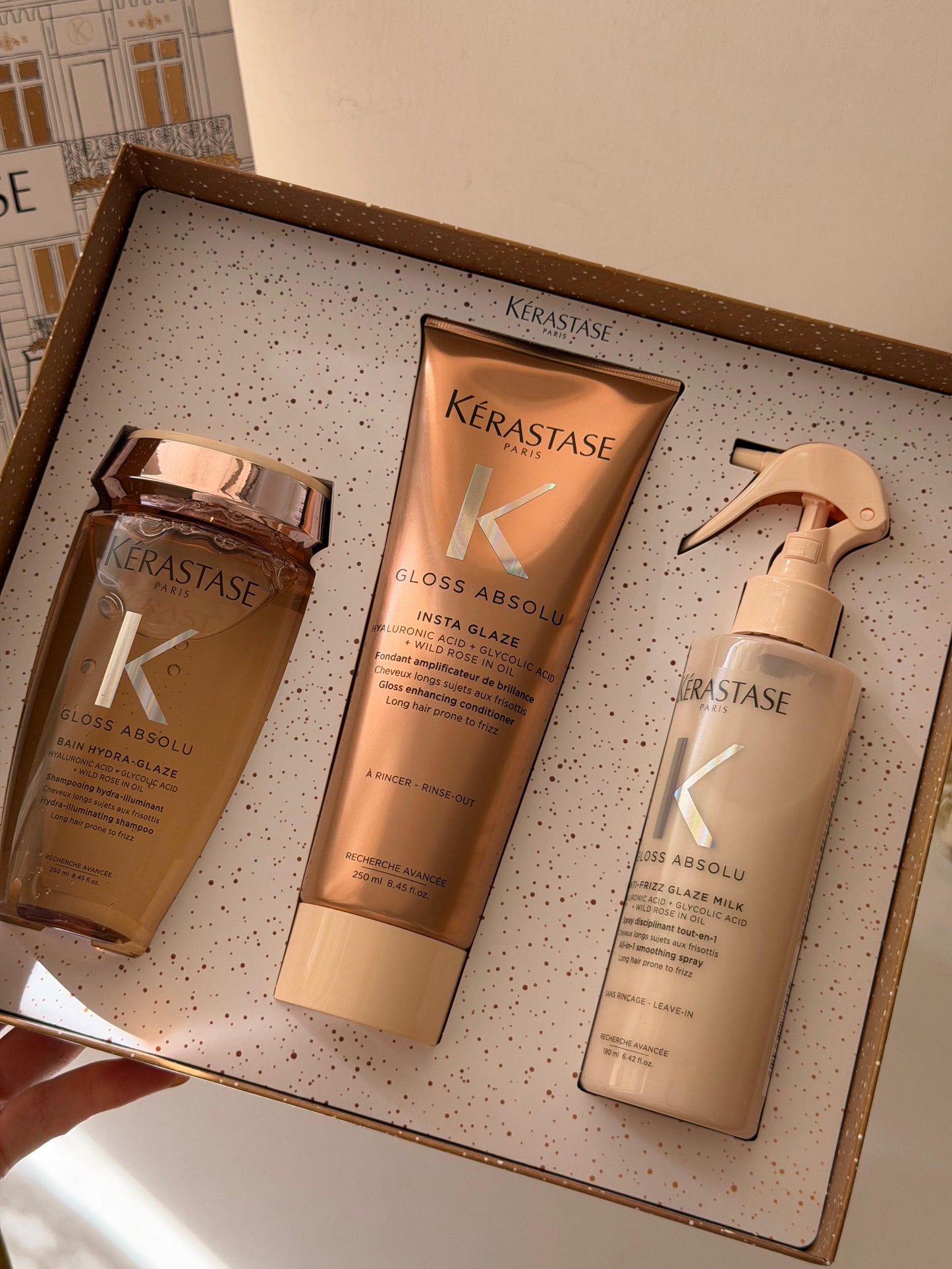 KÉRASTASE
Gloss Abdolu Gift Set For Long Hair Prone to Frizz