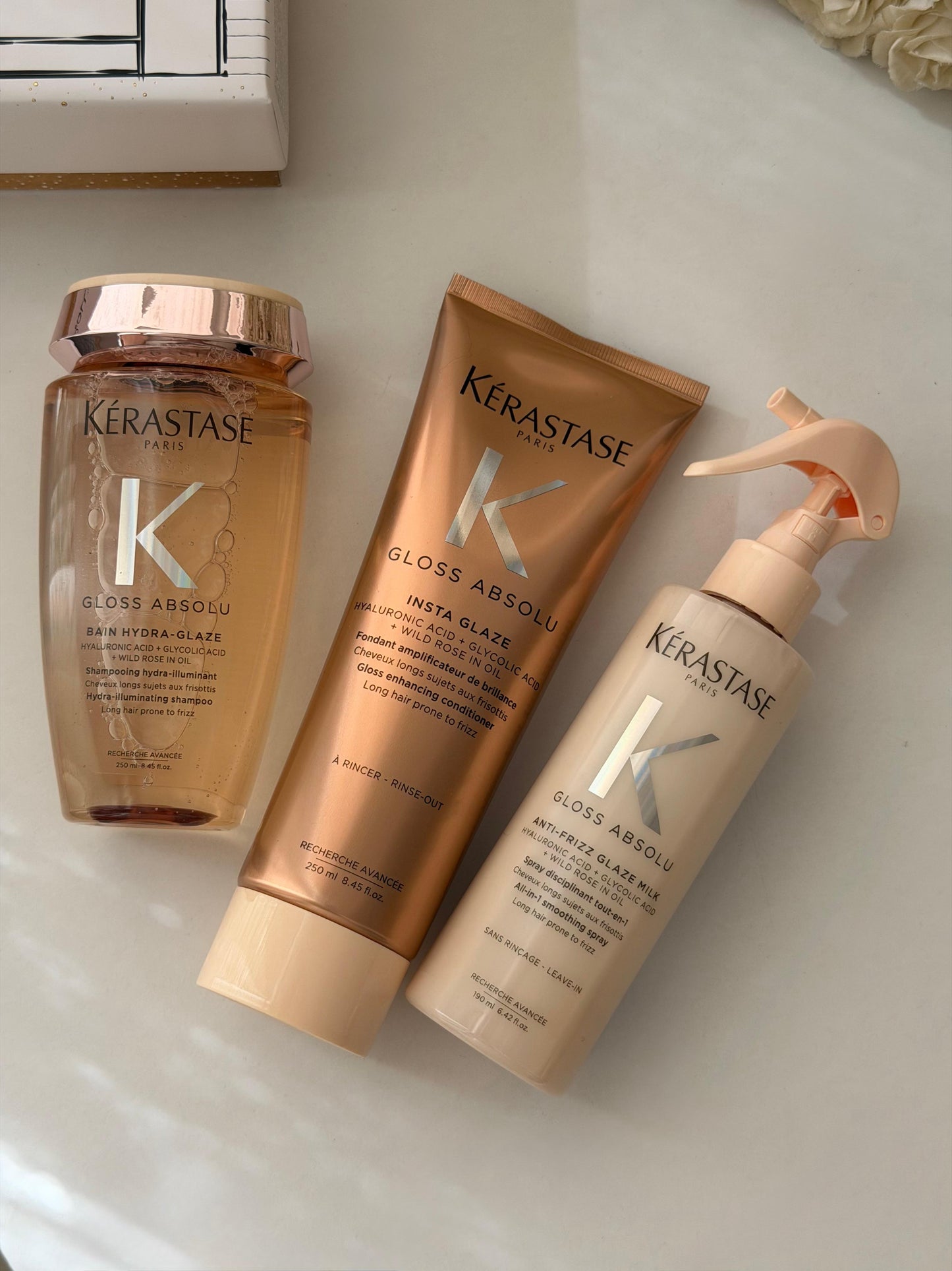 KÉRASTASE
Gloss Abdolu Gift Set For Long Hair Prone to Frizz