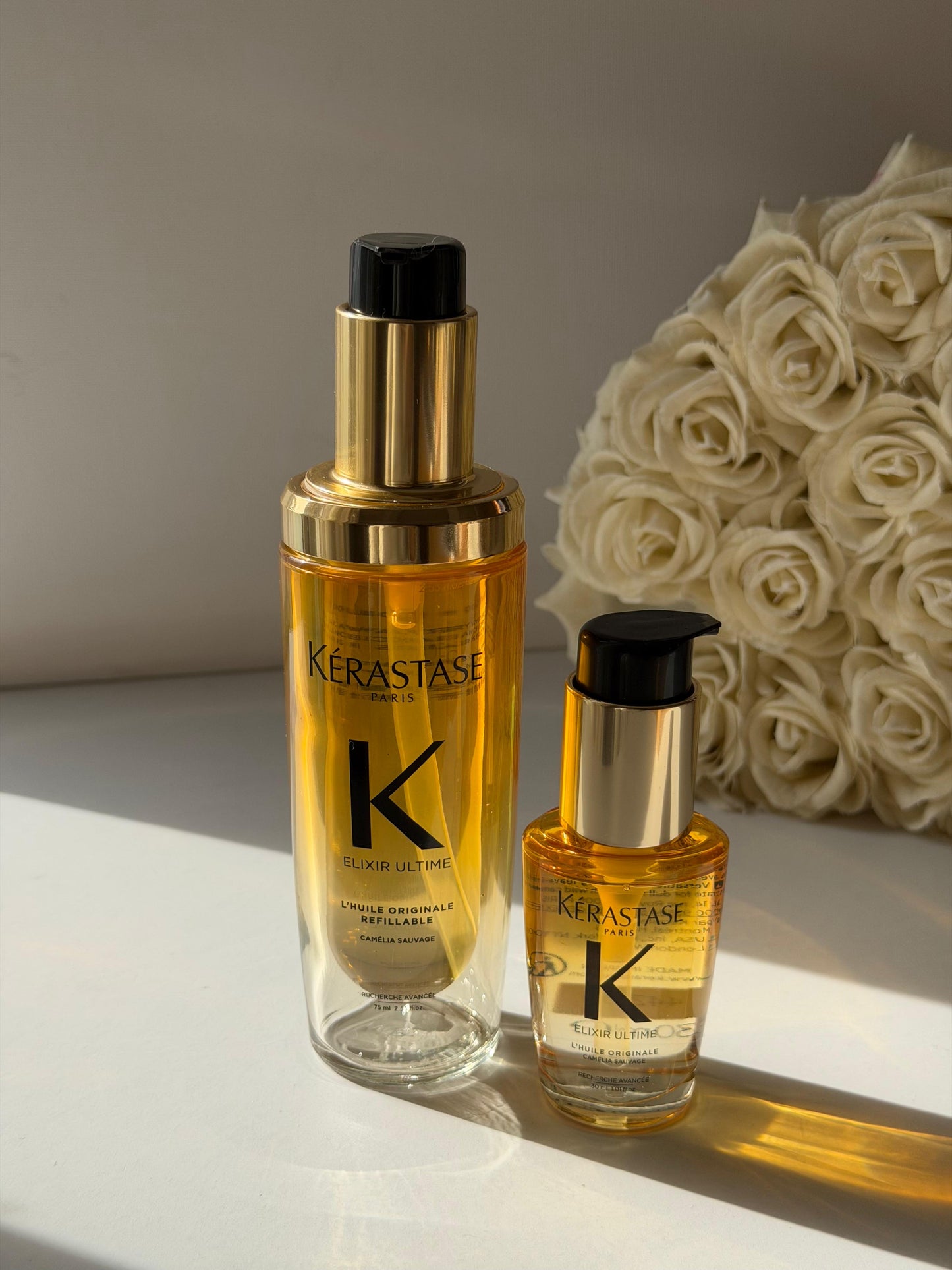 KÉRASTASE 
Elixir Ultime Oil Luxury Homme And Away Duo Set