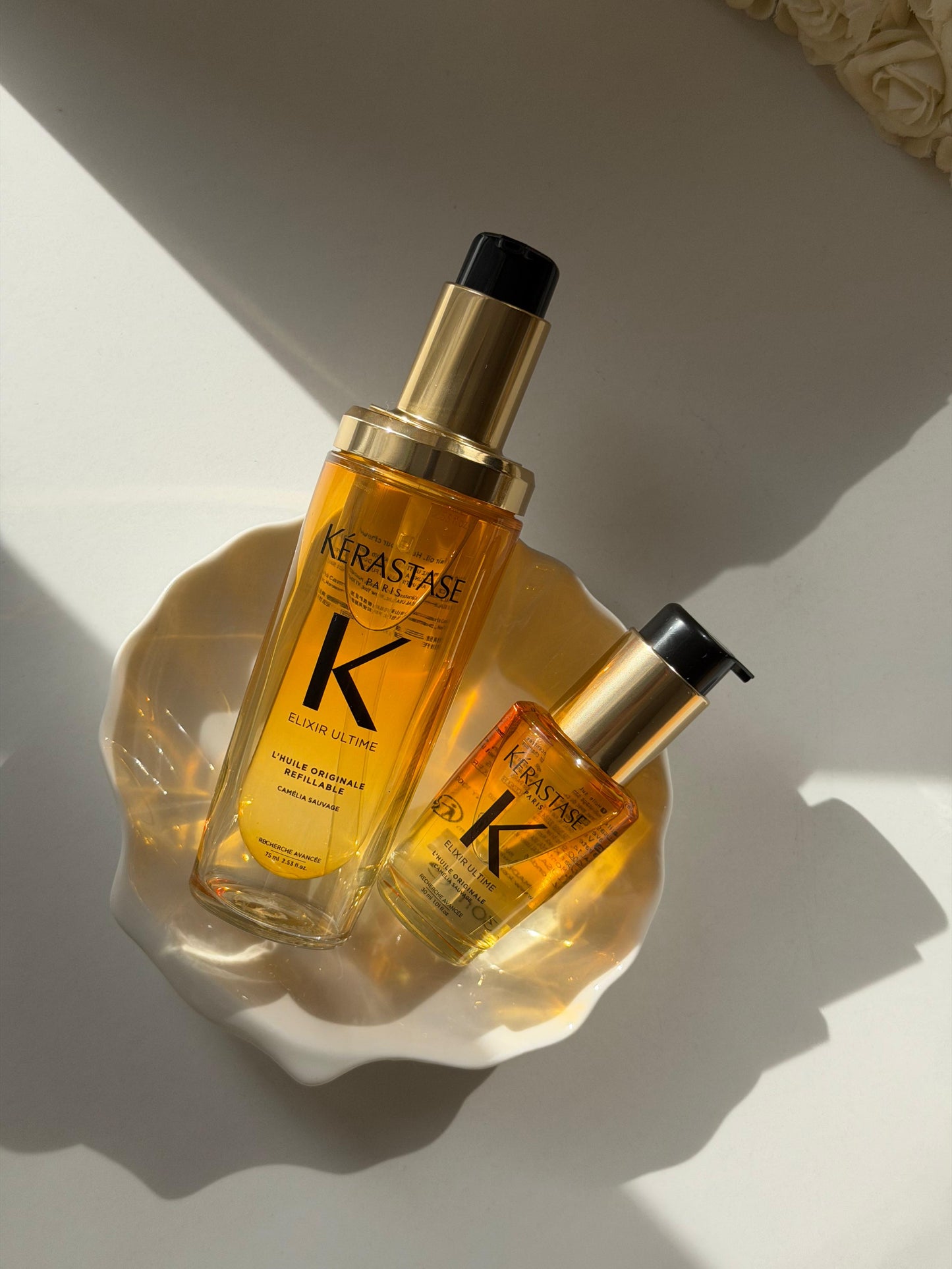 KÉRASTASE 
Elixir Ultime Oil Luxury Homme And Away Duo Set
