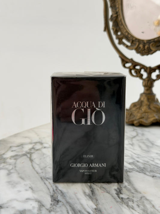 ARMANI Acqua Di Gio Elixir
Woody Fragrance With Aquatic Depth And Intensity