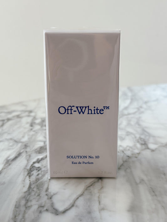OFF WHITE Solution No.10
Eau De Parfum 50ml