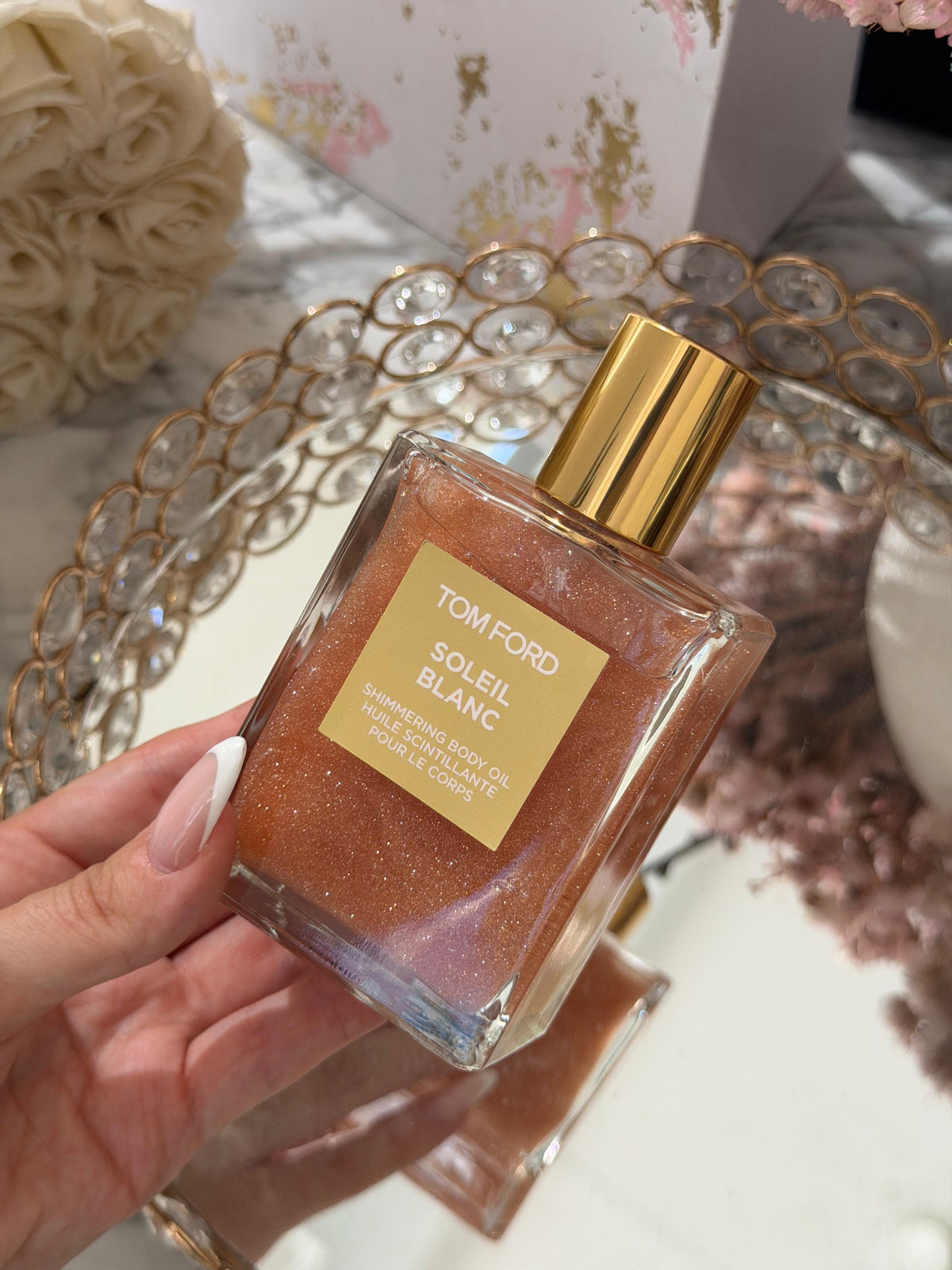 TOM FORD Soleil Blanc Shimmering Body Oil - Rose Gold
