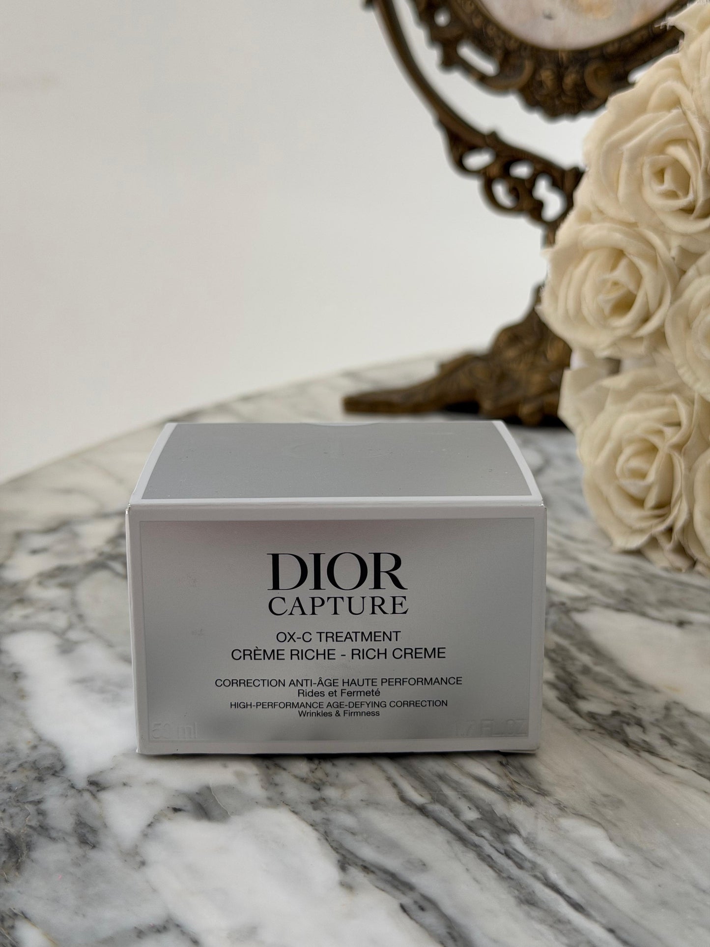 DIOR Capture Rich Cream OX-C Treatment
Face Cream - Rich Texture - Age-Defying Correction - Wrinkles and Firmness