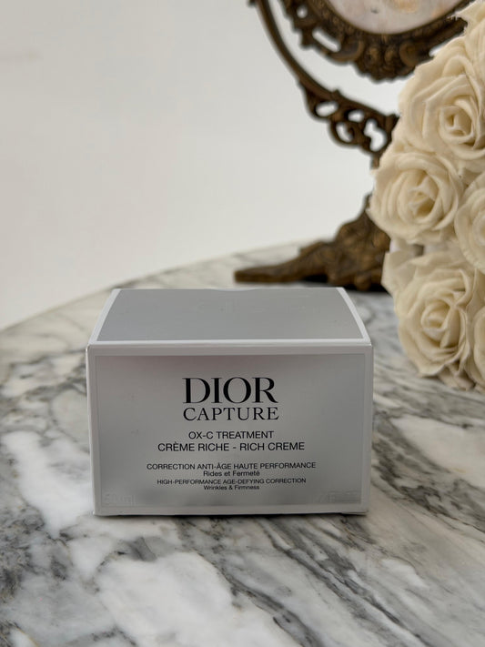 DIOR Capture Rich Cream OX-C Treatment
Face Cream - Rich Texture - Age-Defying Correction - Wrinkles and Firmness