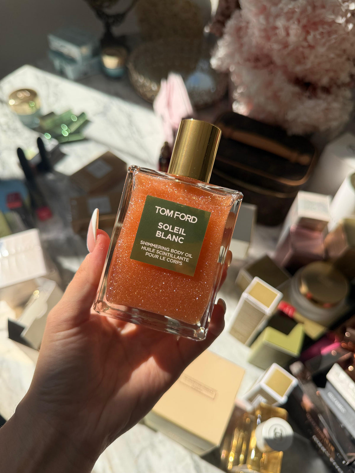 TOM FORD Soleil Blanc Shimmering Body Oil - Rose Gold