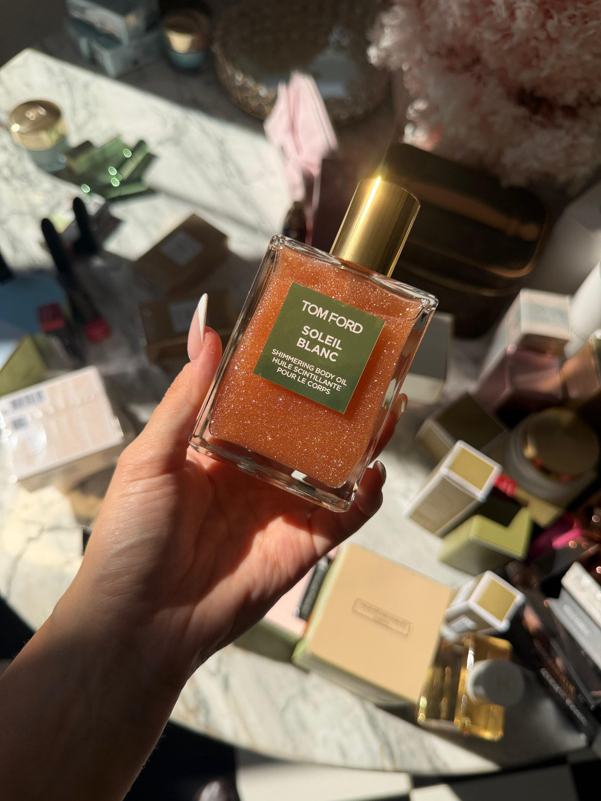 TOM FORD Soleil Blanc Shimmering Body Oil - Rose Gold