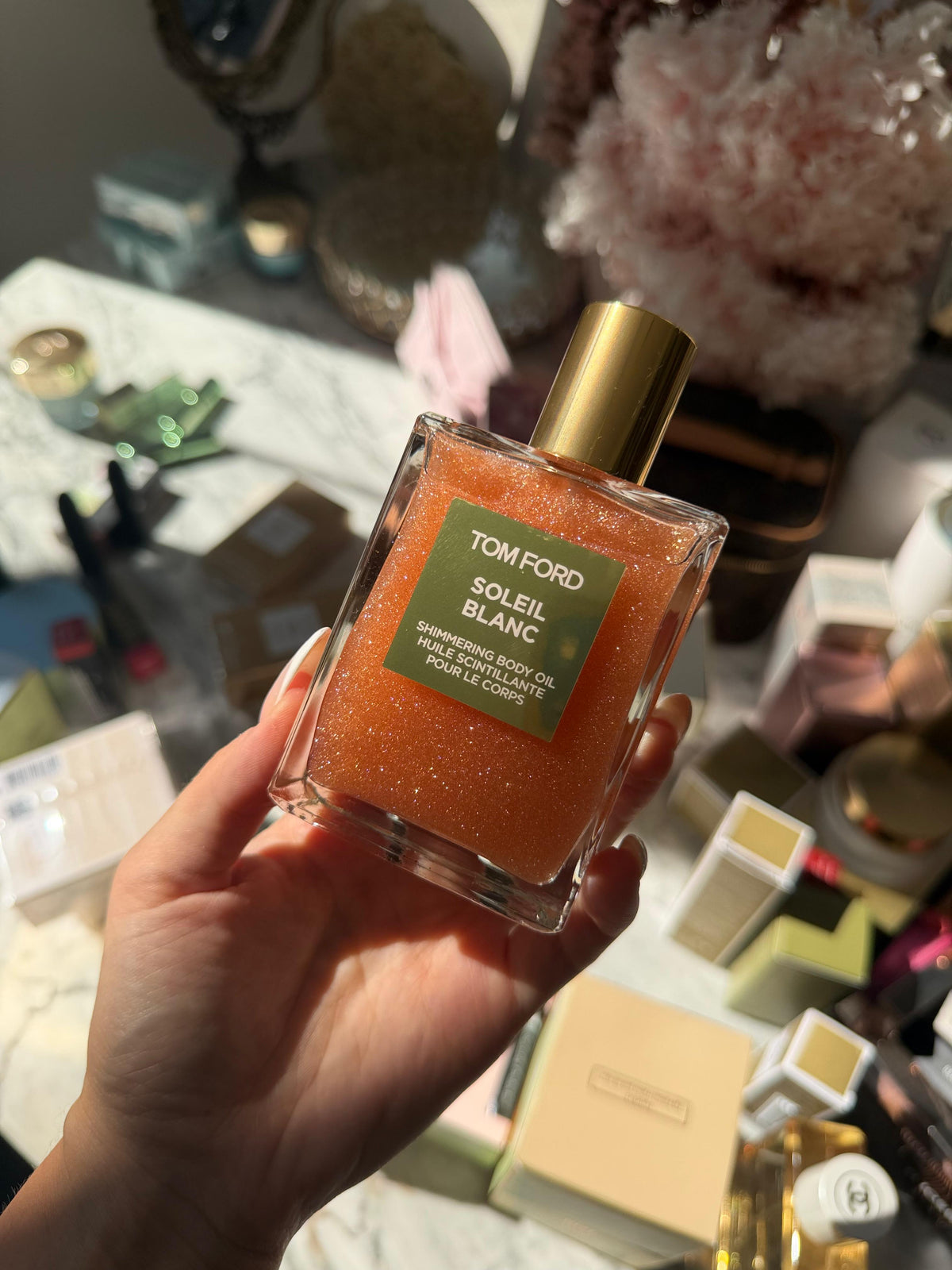 TOM FORD Soleil Blanc Shimmering Body Oil - Rose Gold