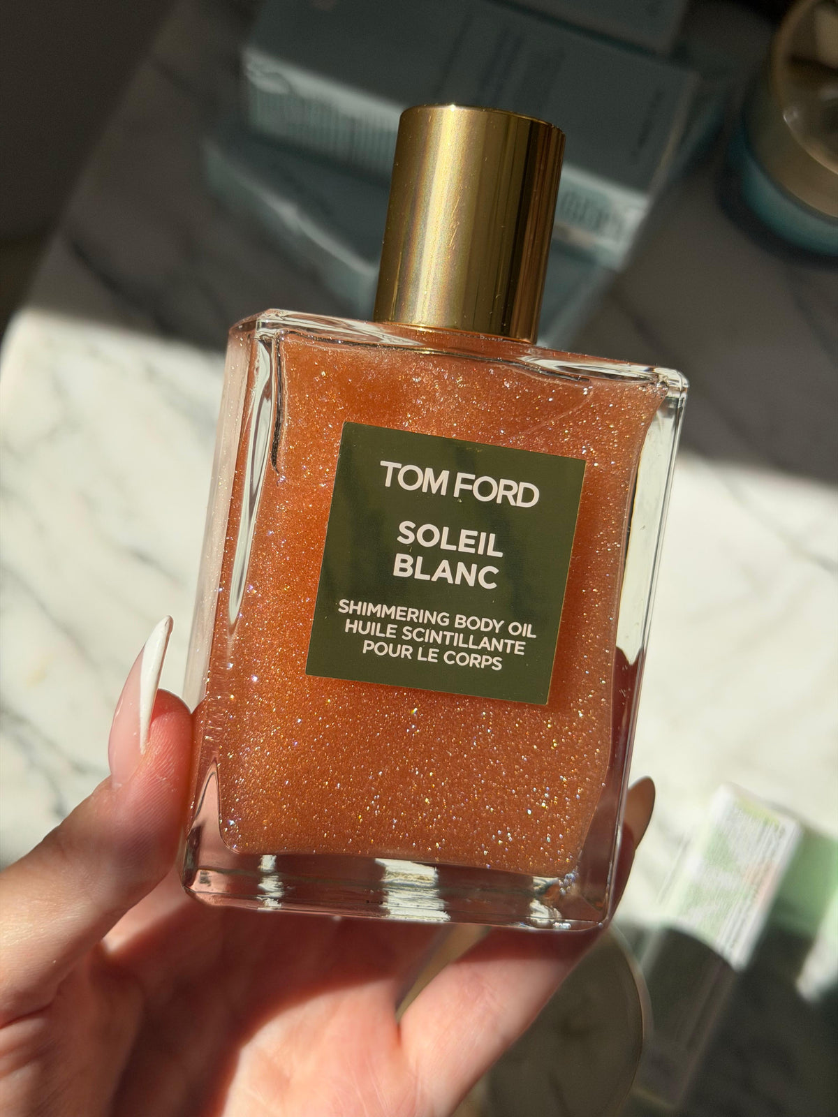 TOM FORD Soleil Blanc Shimmering Body Oil - Rose Gold