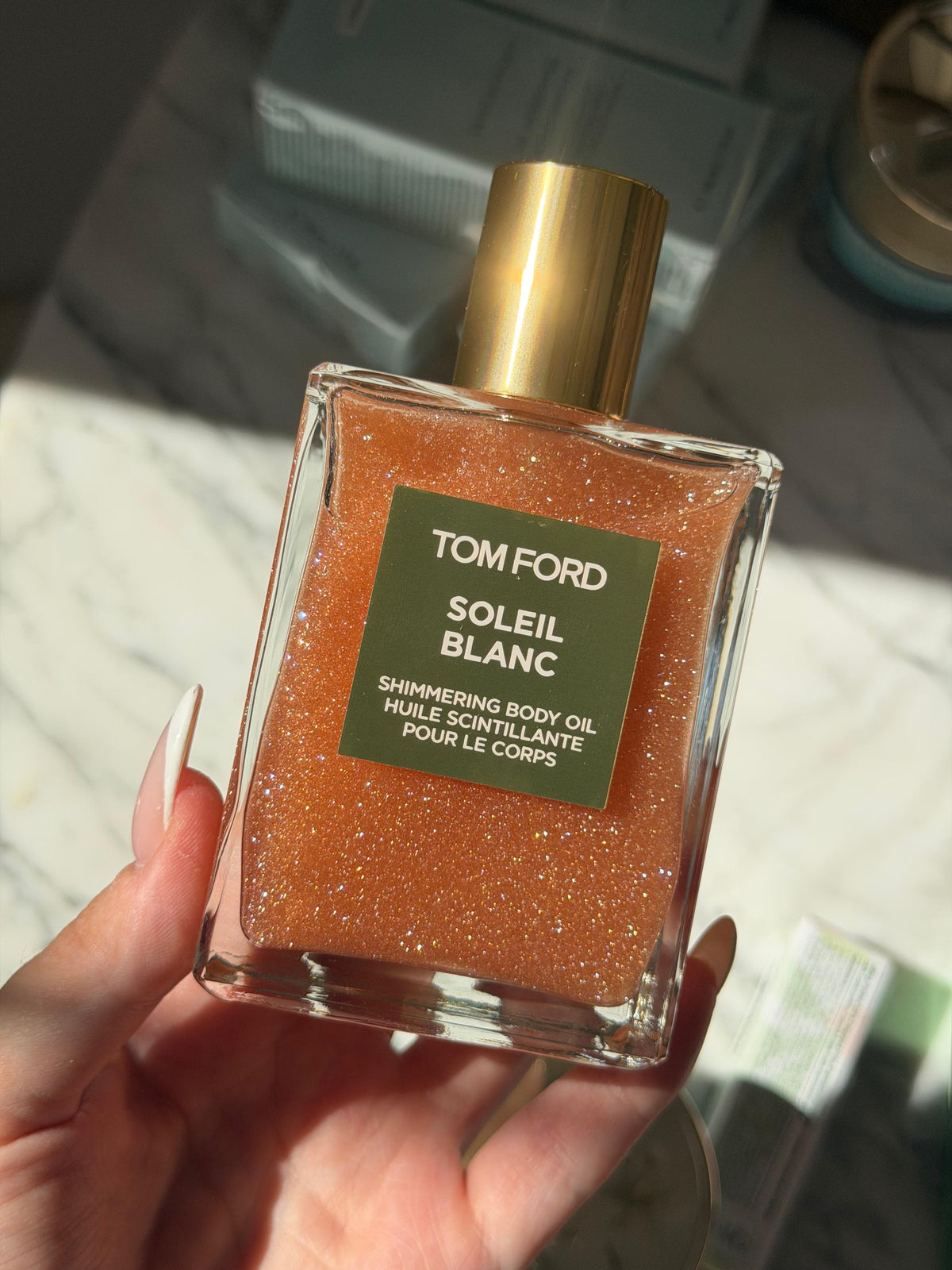 TOM FORD Soleil Blanc Shimmering Body Oil - Rose Gold