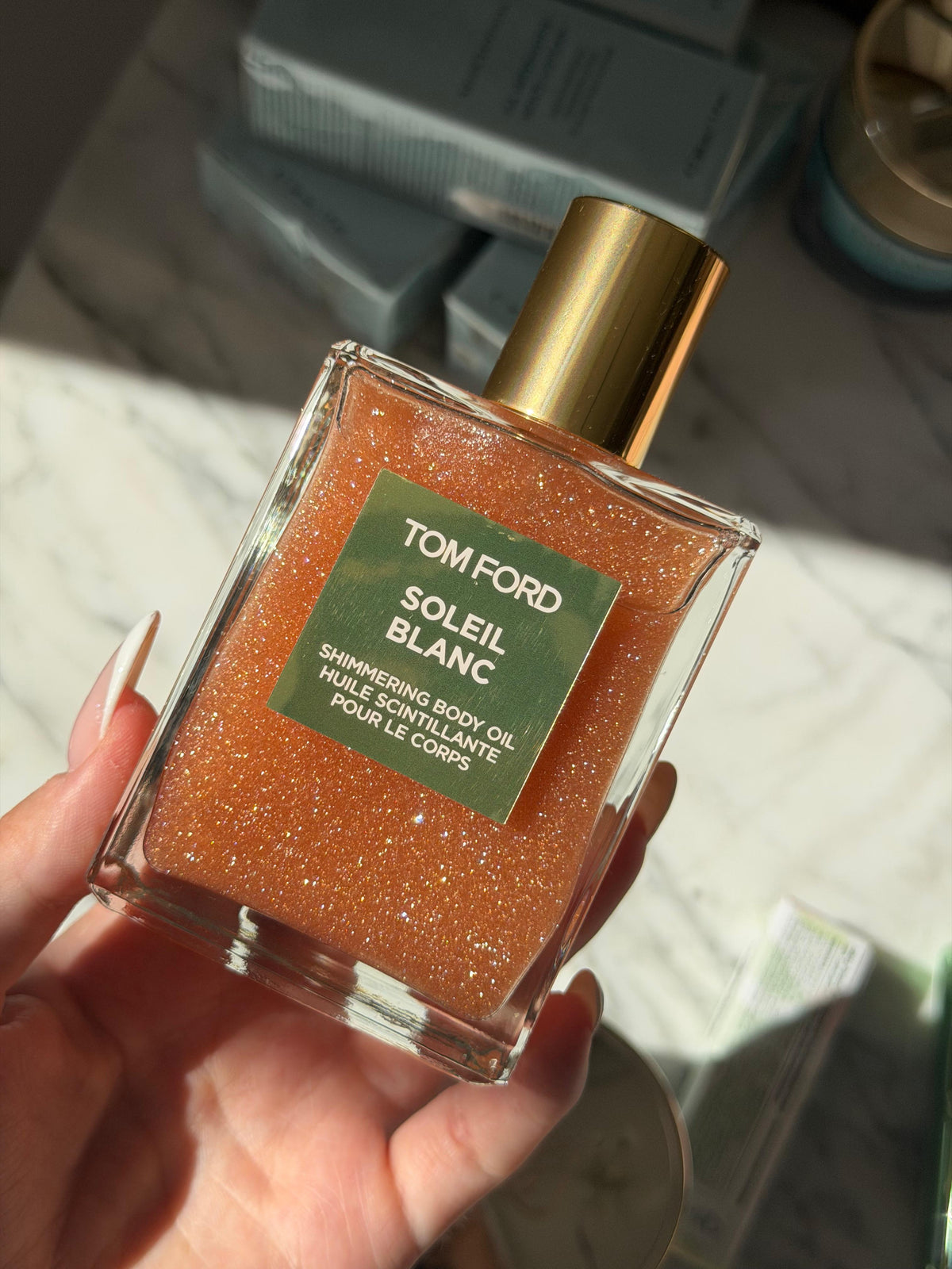 TOM FORD Soleil Blanc Shimmering Body Oil - Rose Gold
