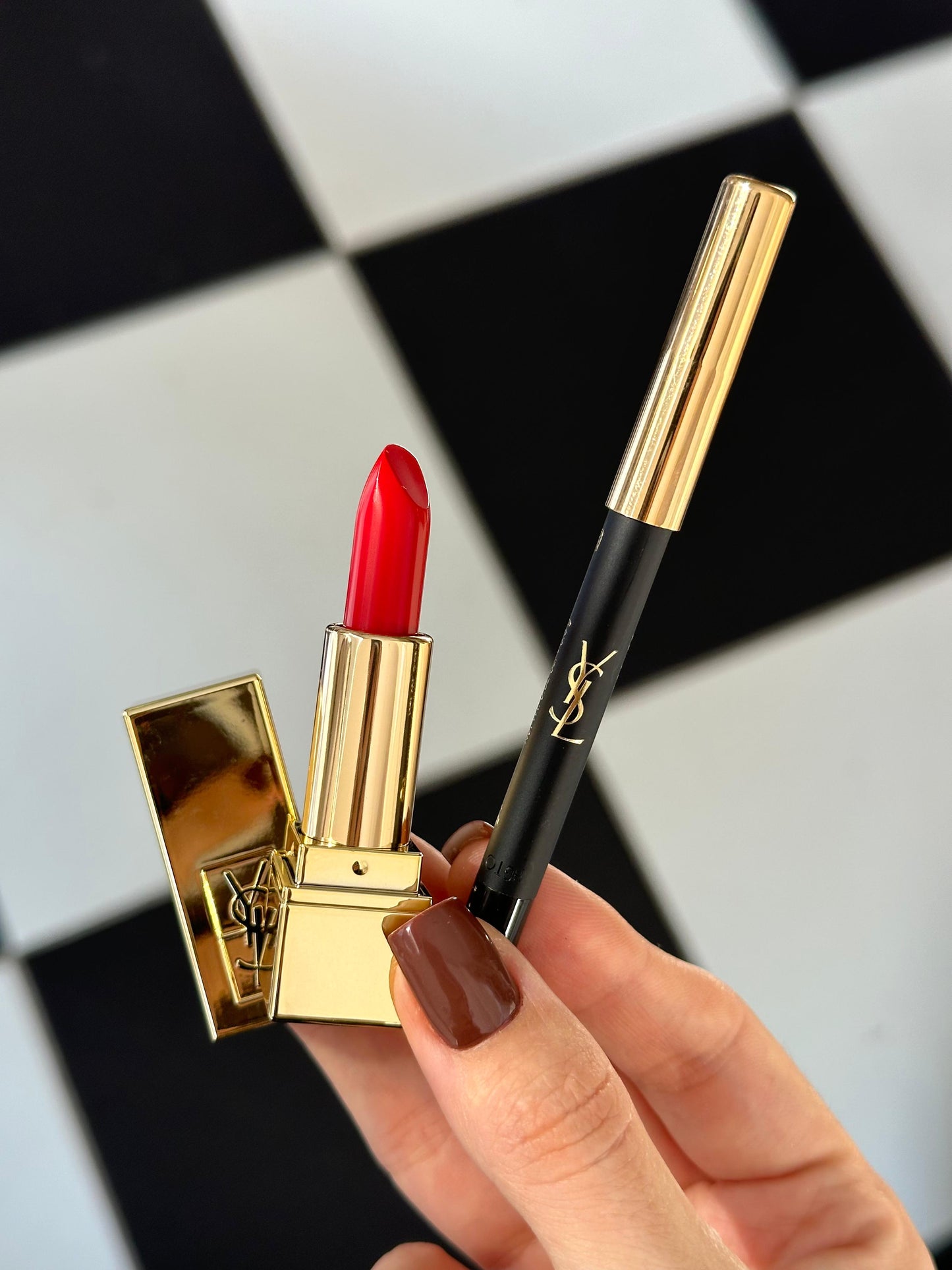 YSL
Mini Rouge Pur Couture Lipstick + Eye Pencil Set