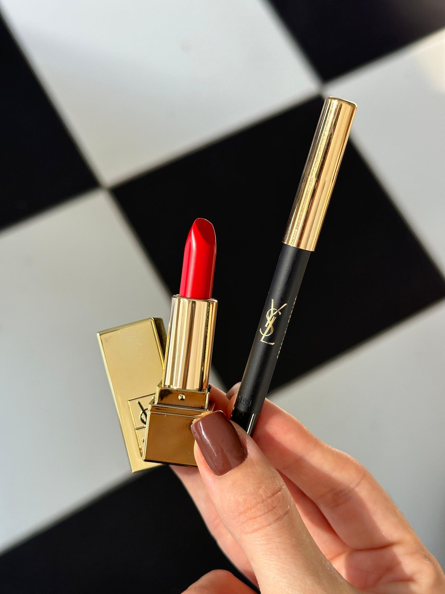 YSL
Mini Rouge Pur Couture Lipstick + Eye Pencil Set