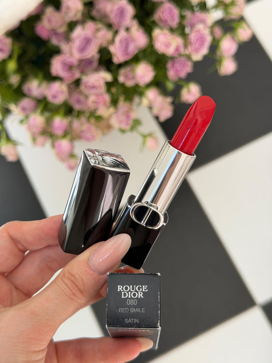 DIOR Rouge (New)
Lipstick Satin, Matte, Velvet (080) Hydrating Floral Lip Care - Long Wear
