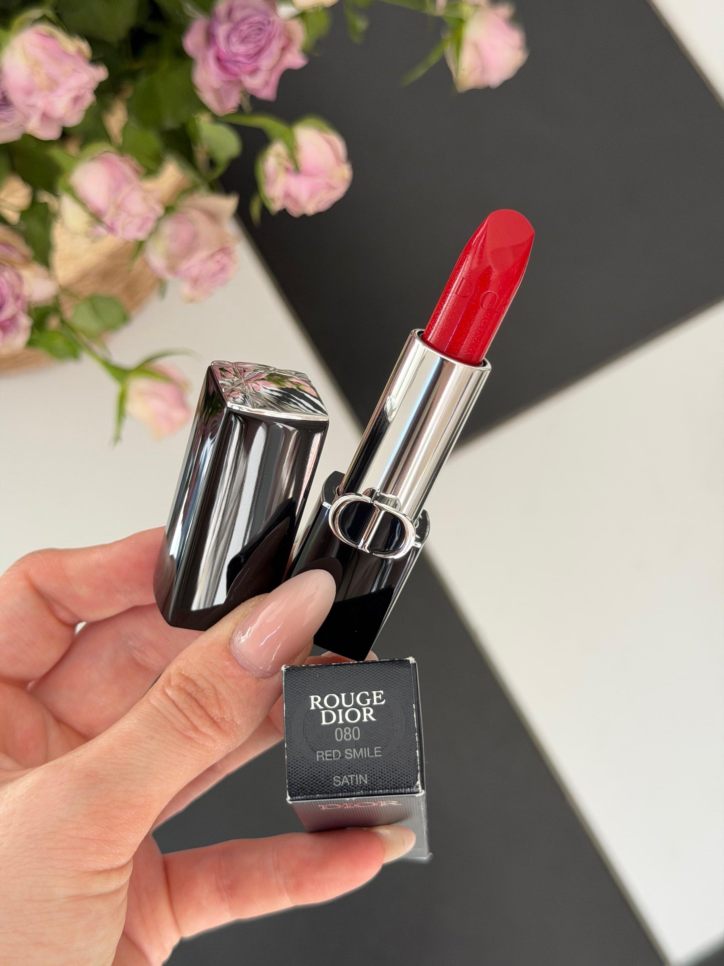 DIOR Rouge (New)
Lipstick Satin, Matte, Velvet (080) Hydrating Floral Lip Care - Long Wear