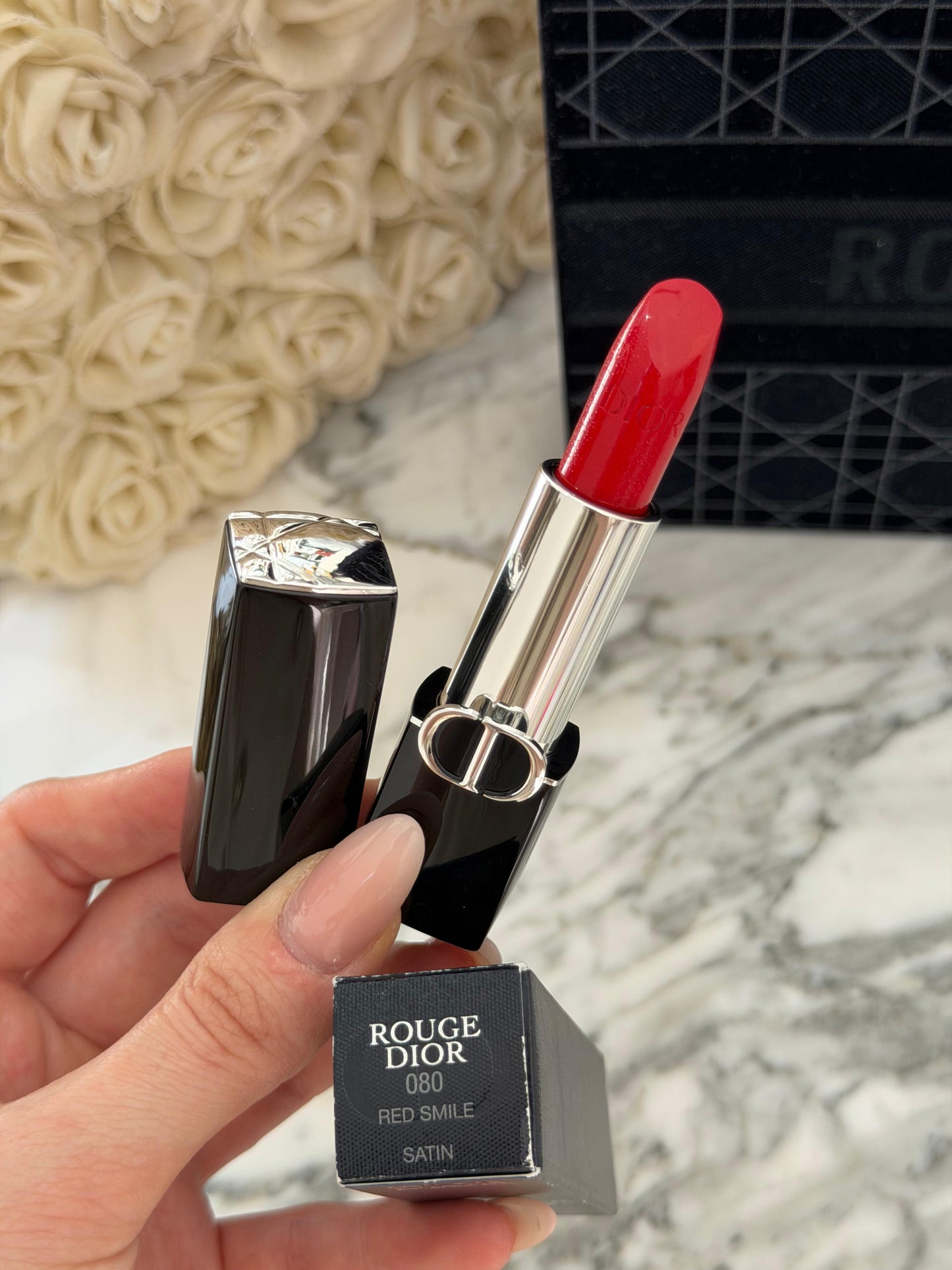DIOR Rouge (New)
Lipstick Satin, Matte, Velvet (080) Hydrating Floral Lip Care - Long Wear