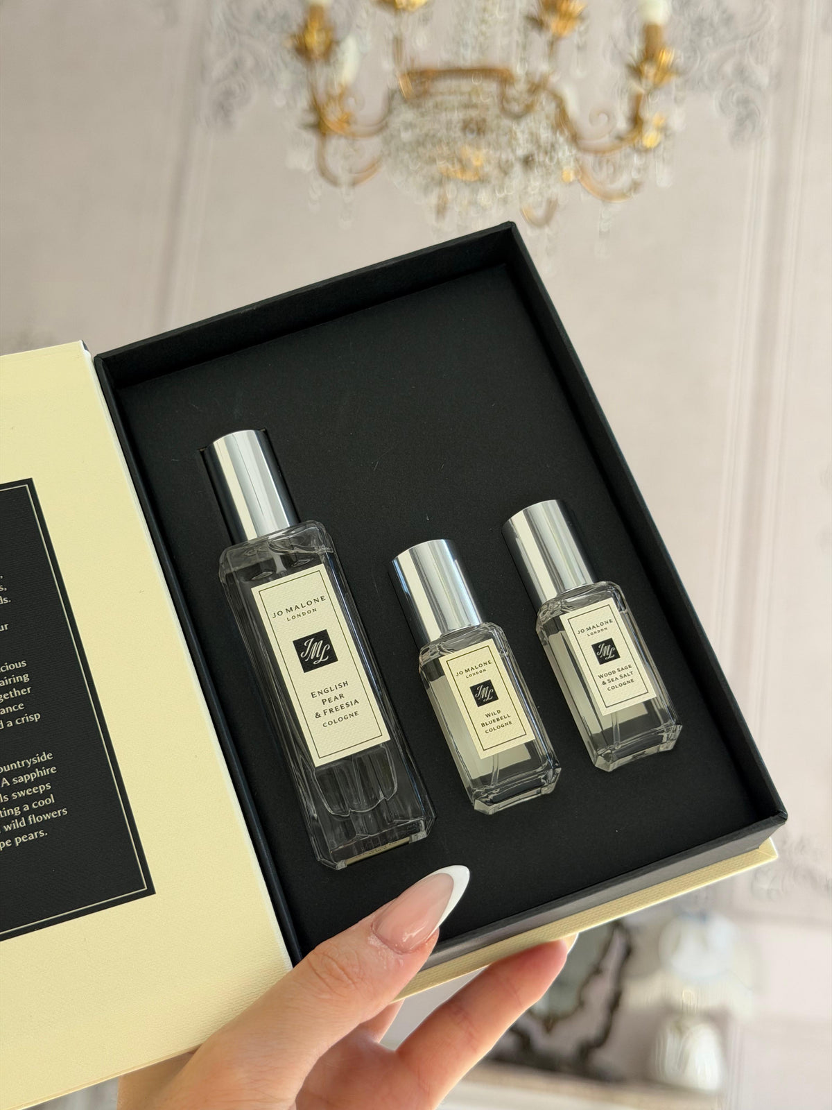 JO MALONE English Pear & Freesia Cologne Collection Trio Unisex Gift Set