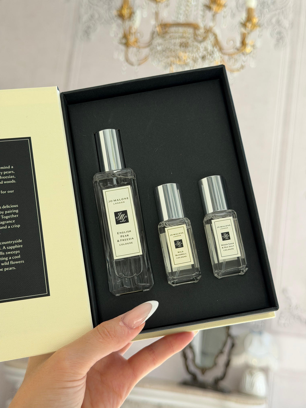 JO MALONE English Pear & Freesia Cologne Collection Trio Unisex Gift Set