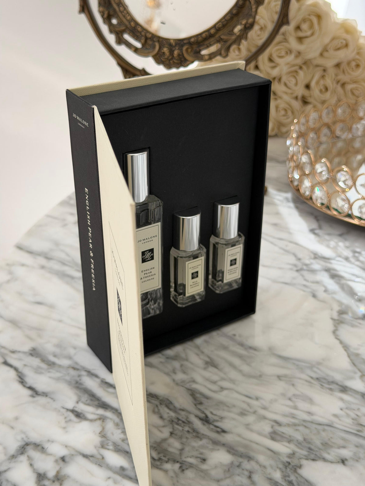 JO MALONE English Pear & Freesia Cologne Collection Trio Unisex Gift Set