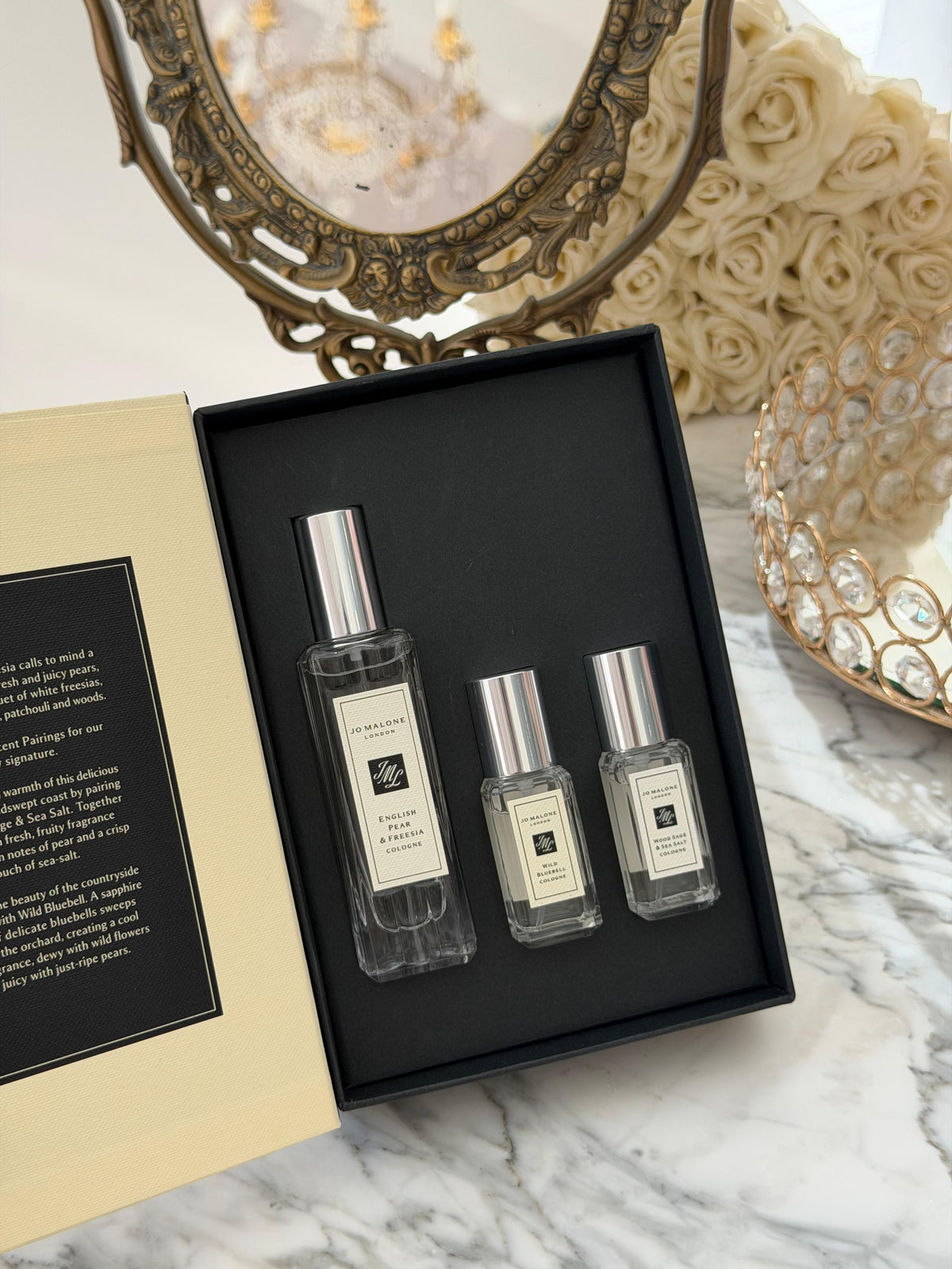 JO MALONE English Pear & Freesia Cologne Collection Trio Unisex Gift Set