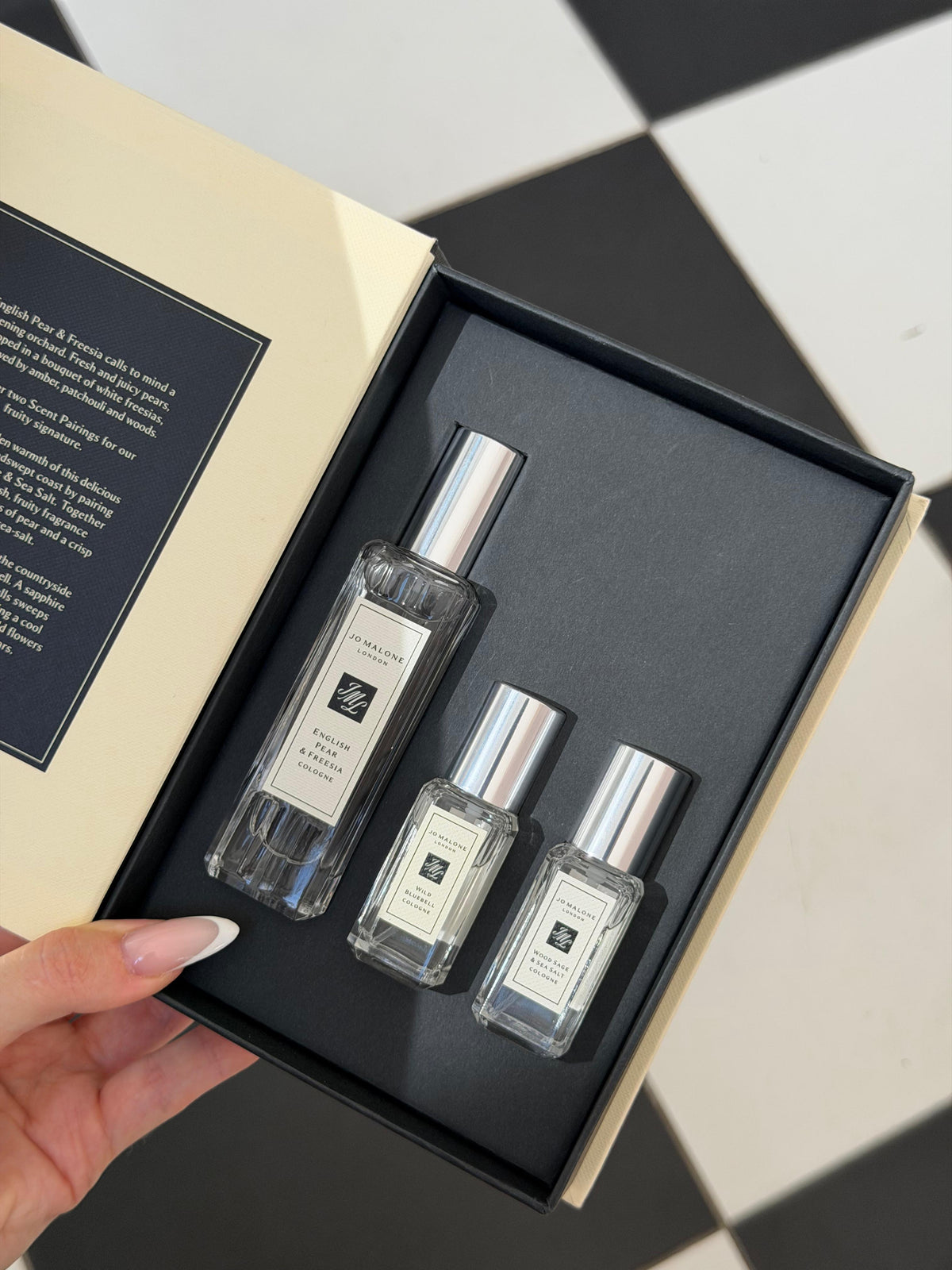 JO MALONE English Pear & Freesia Cologne Collection Trio Unisex Gift Set
