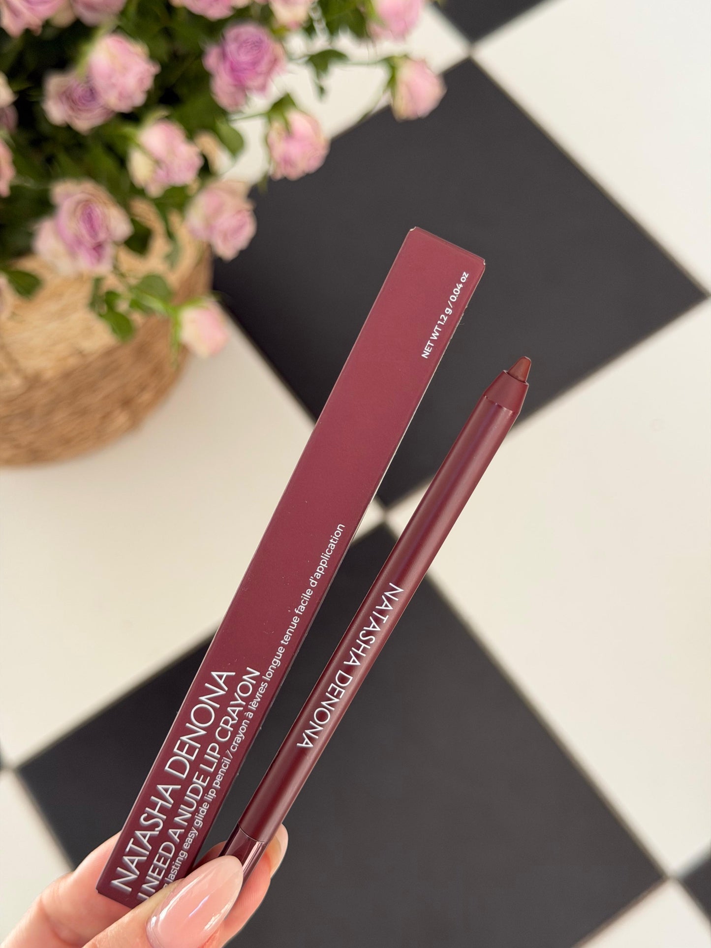 NATASHA DENONA I Need A Nude Lip Crayon - Cherry Cola
Long Lasting Easy Glide Lip Pencil