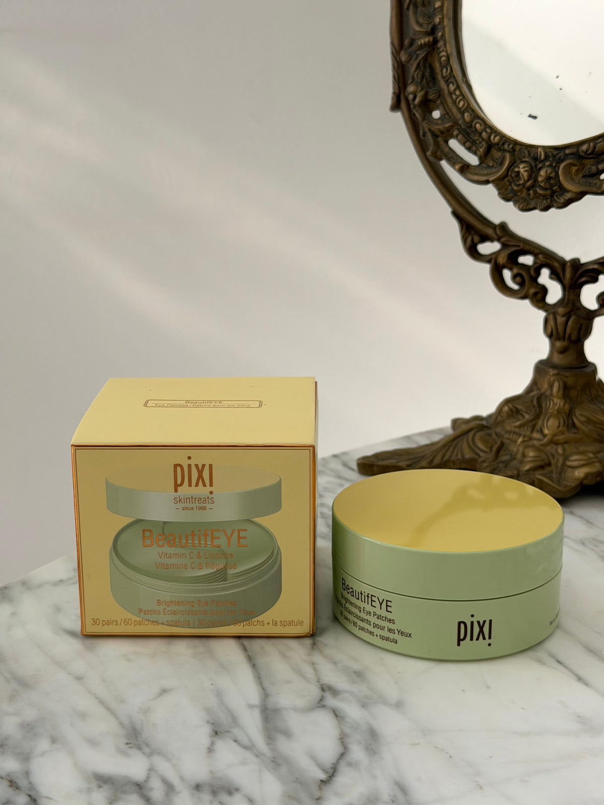 PIXI Beautifeye
Vitamin C & Licorice
Brightening Eye Patches