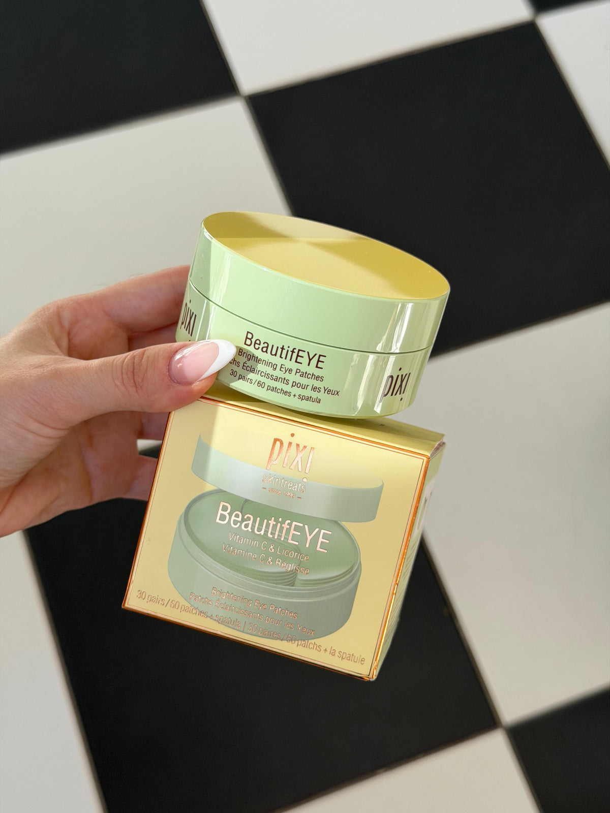 PIXI Beautifeye
Vitamin C & Licorice
Brightening Eye Patches