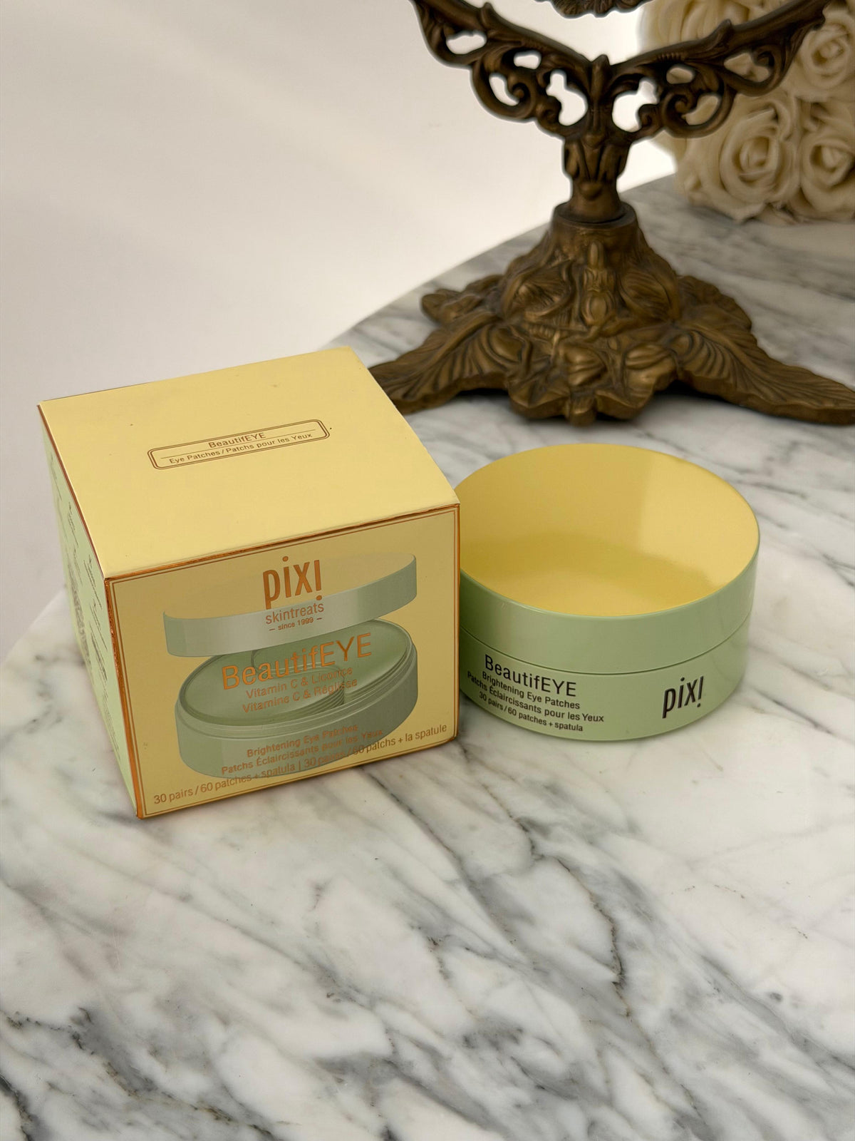 PIXI Beautifeye
Vitamin C & Licorice
Brightening Eye Patches