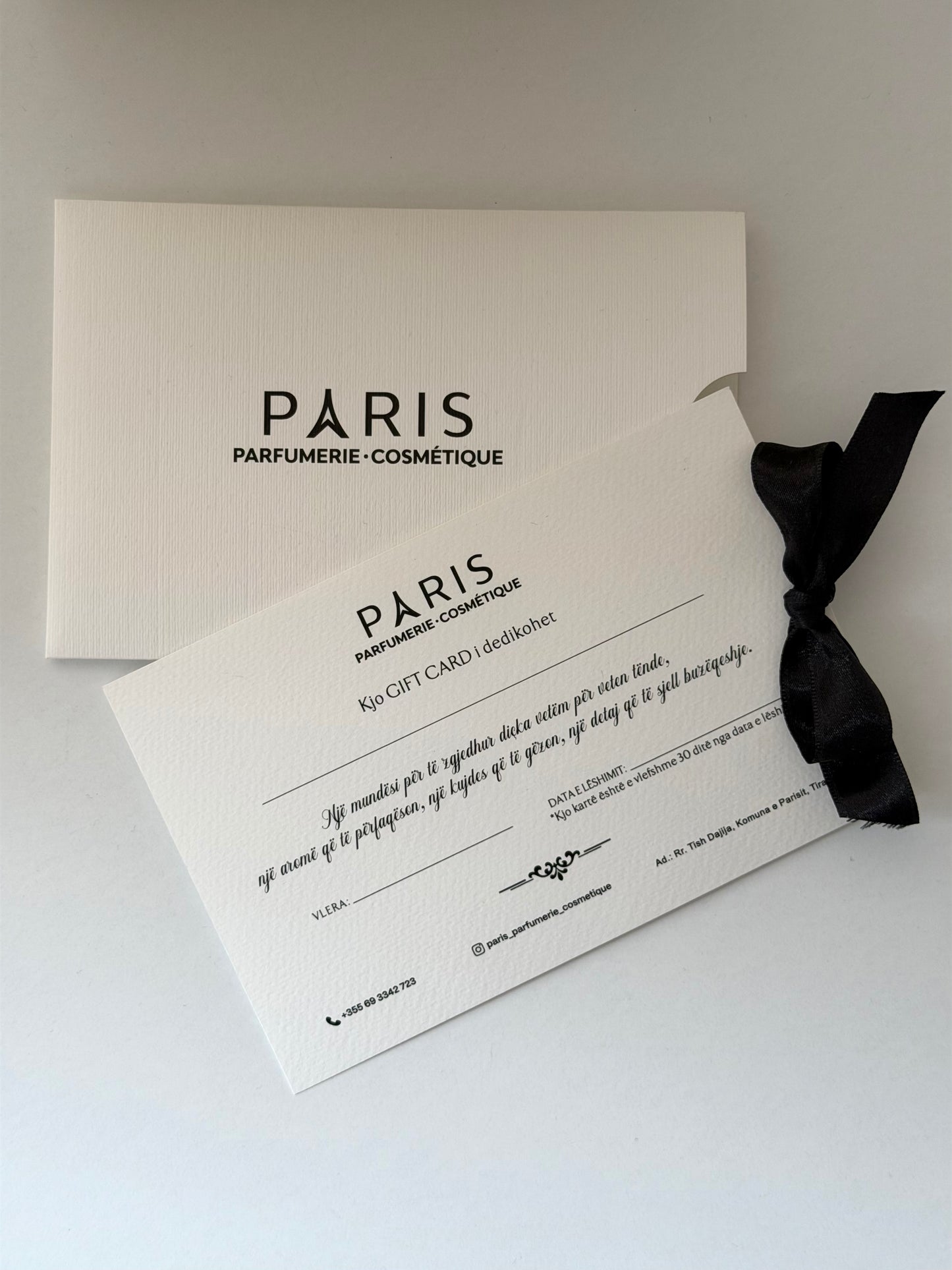 PARIS PARFUMERIE-COSMÉTIQUE Gift Card