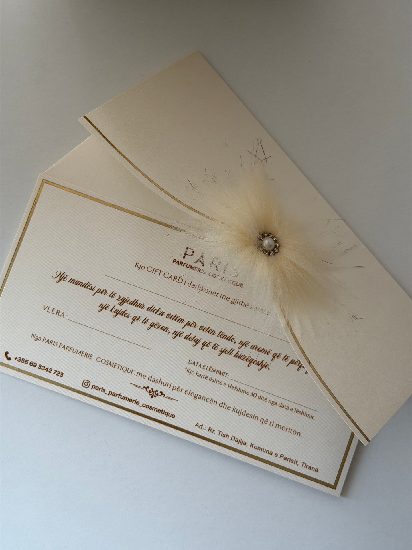 PARIS PARFUMERIE-COSMÉTIQUE Gift Card