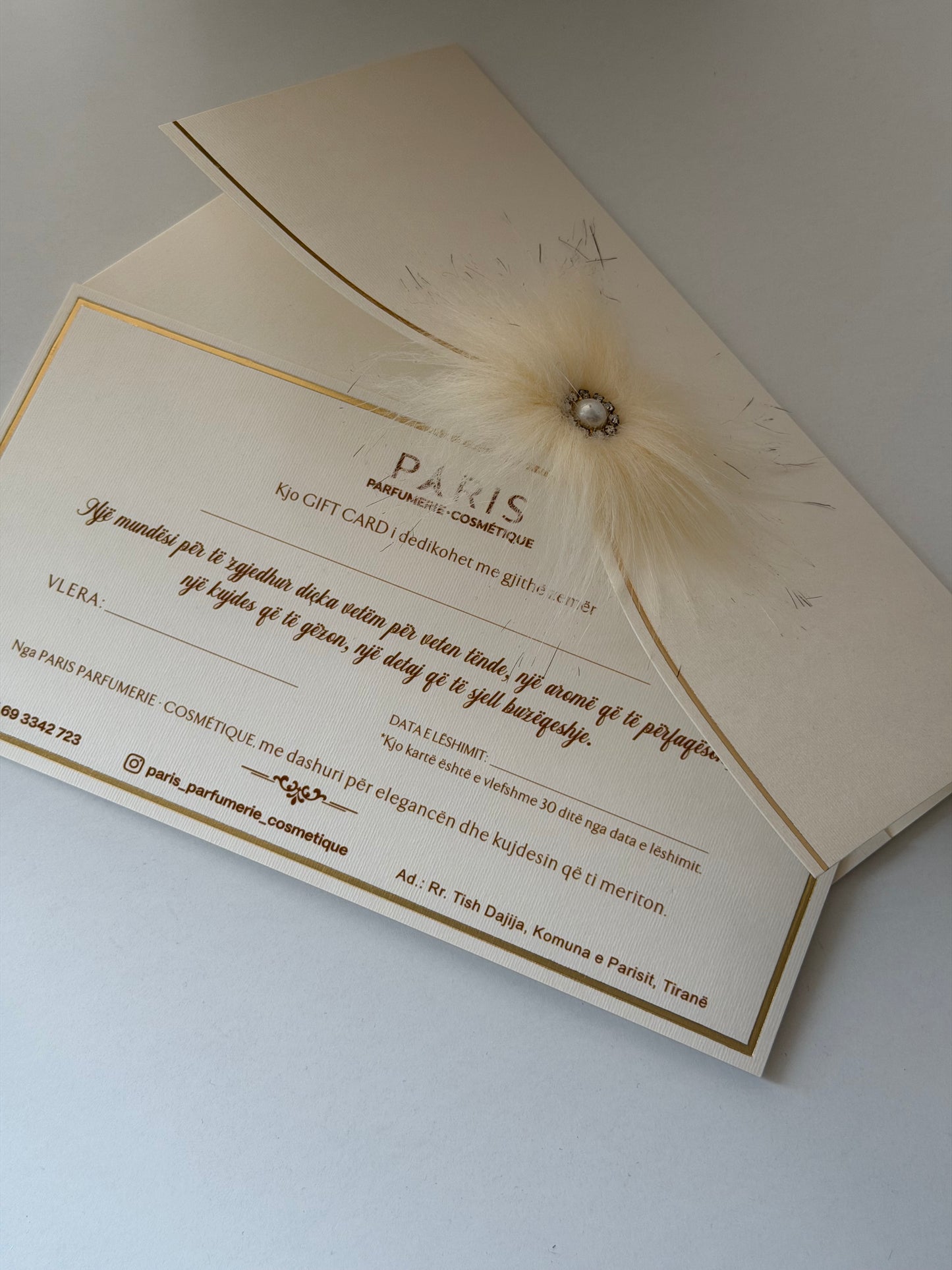 PARIS PARFUMERIE-COSMÉTIQUE Gift Card