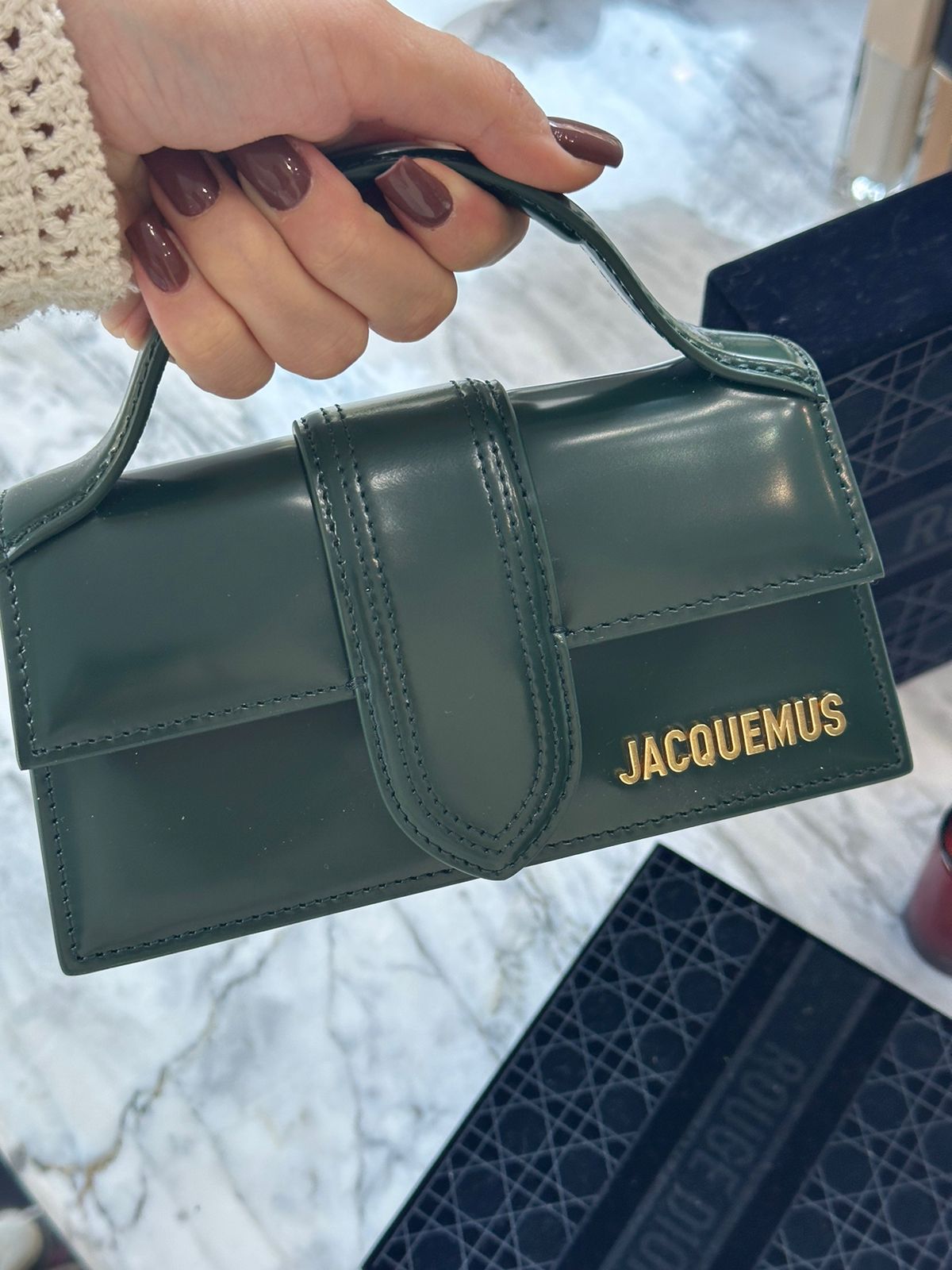 JACQUEMUS Bags Le Bambino - Dark Green
