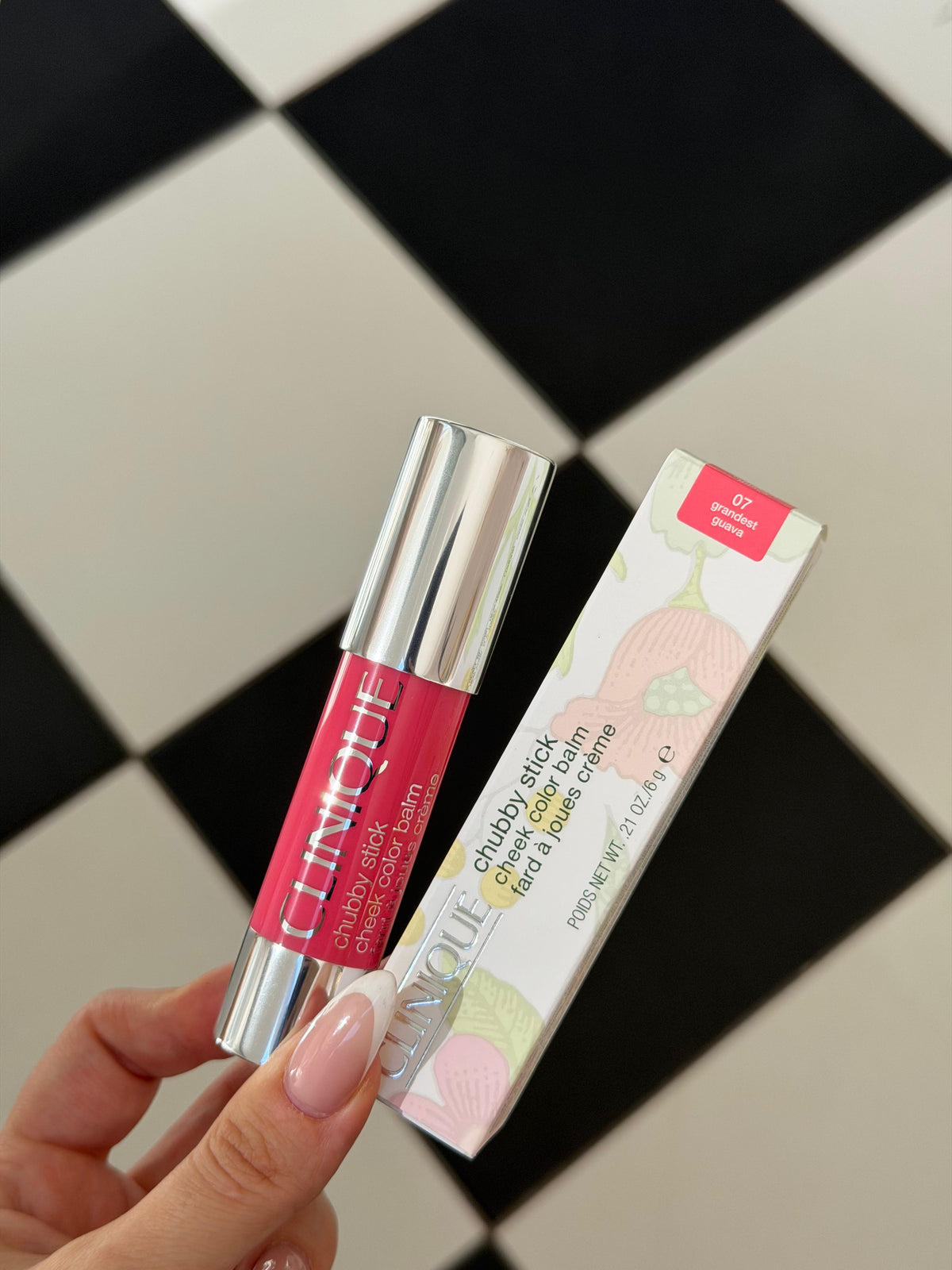 CLINIQUE Chubby Stick Cheek Color Balm - Cream Matte, Natural Finish Blush (07)