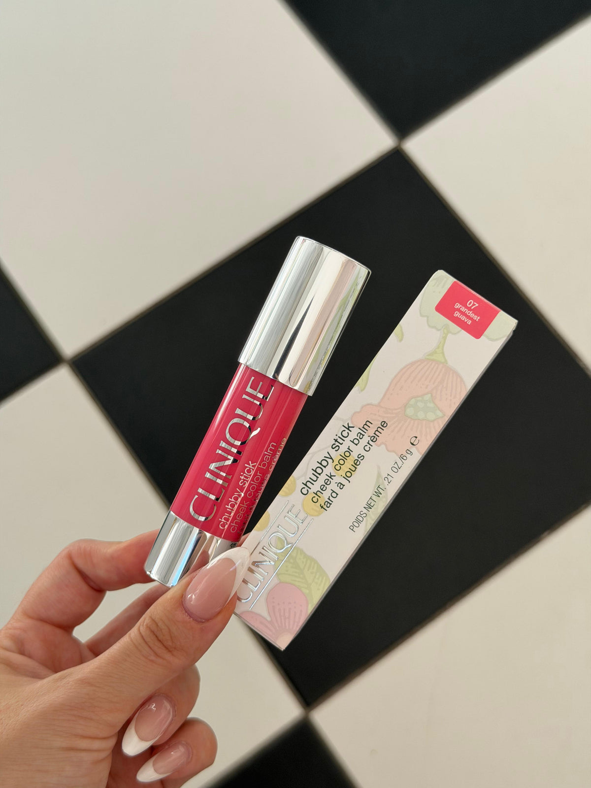CLINIQUE Chubby Stick Cheek Color Balm - Cream Matte, Natural Finish Blush (07)