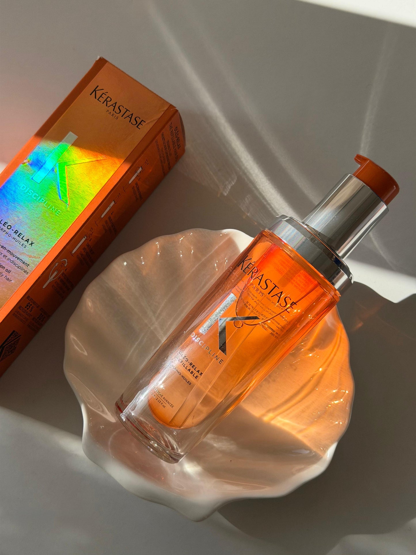 KÉRASTASE Discipline Oleo-Relax Control-In-Motion Oil For Voluminous And Unruly Hair