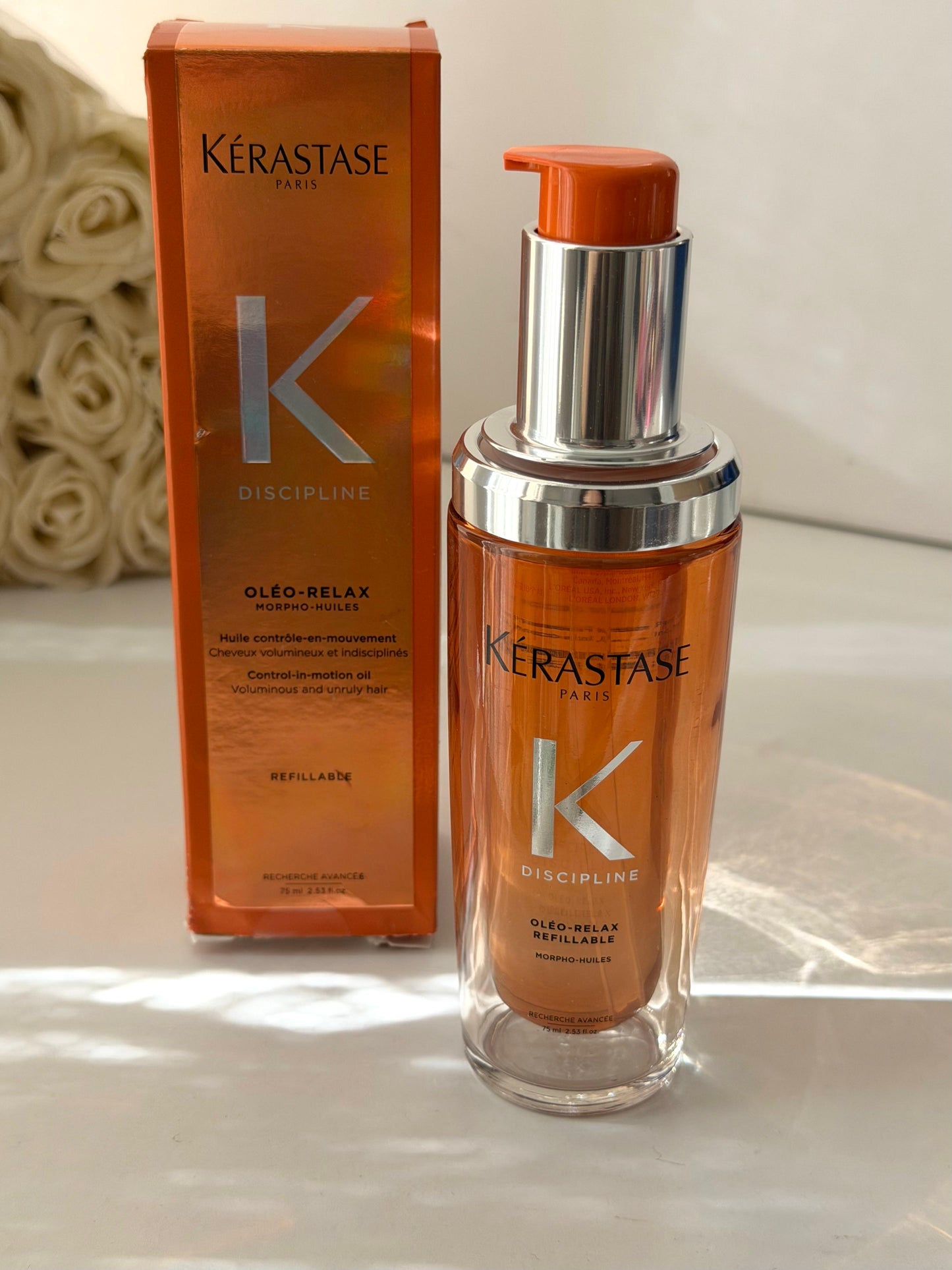 KÉRASTASE Discipline Oleo-Relax Control-In-Motion Oil For Voluminous And Unruly Hair