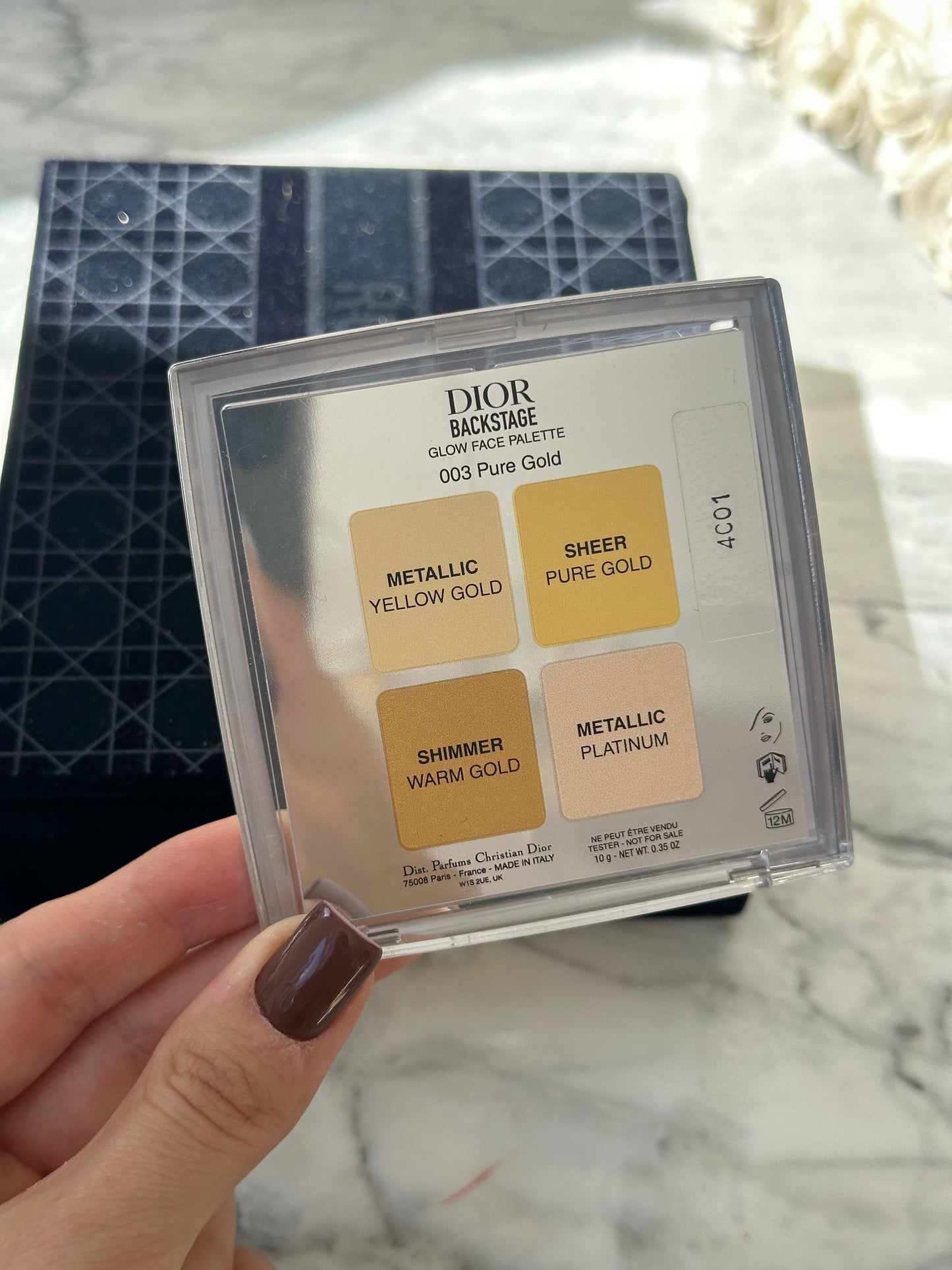 DIOR Backstage Glow Face Palette
Multi-Use Illuminating Makeup Palette - Highlight and Blush 003 Pure Gold
